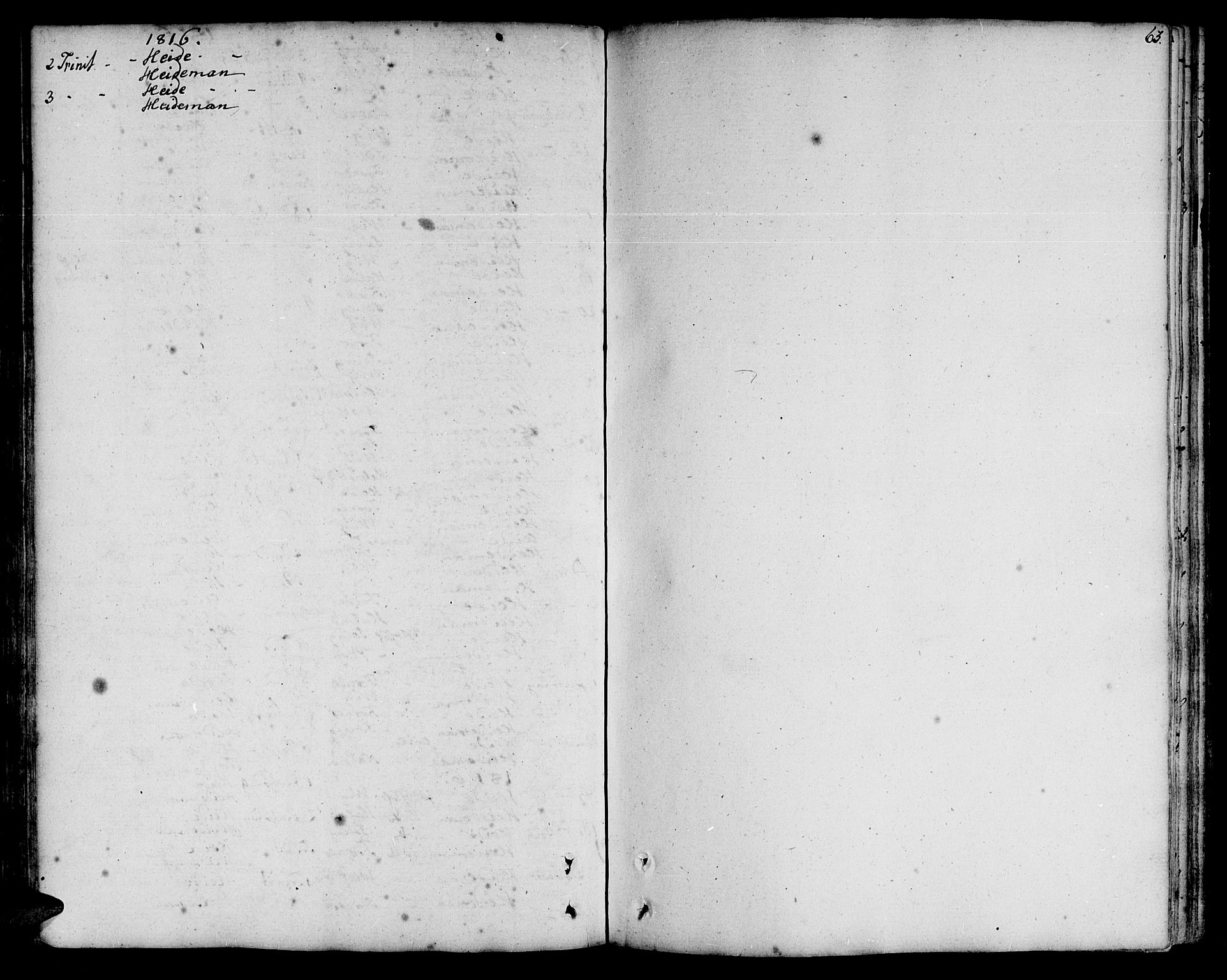 Ministerialprotokoller, klokkerbøker og fødselsregistre - Nord-Trøndelag, SAT/A-1458/773/L0608: Parish register (official) no. 773A02, 1784-1816, p. 63
