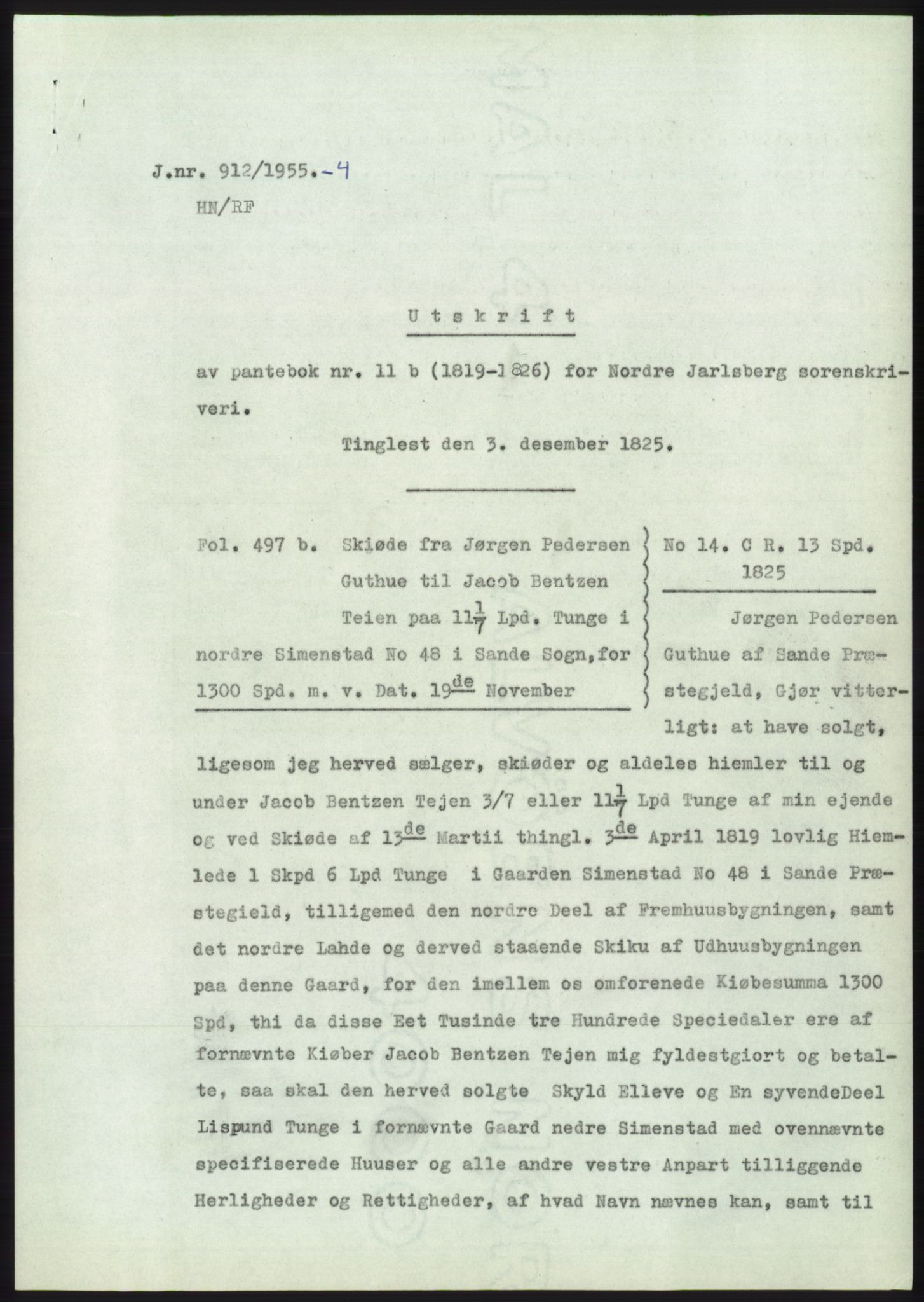 Statsarkivet i Kongsberg, SAKO/A-0001, 1955, p. 113