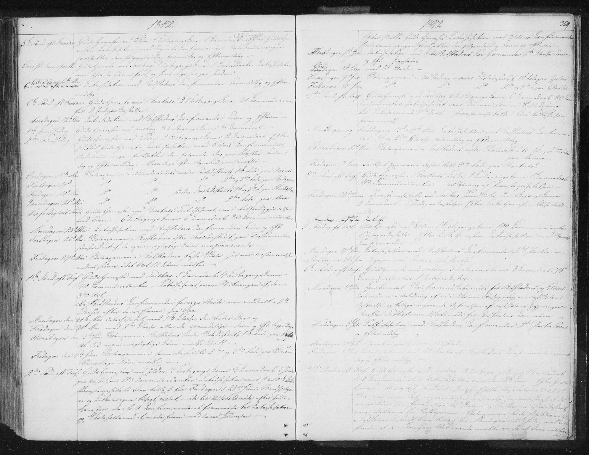 Ministerialprotokoller, klokkerbøker og fødselsregistre - Nord-Trøndelag, SAT/A-1458/741/L0392: Parish register (official) no. 741A06, 1836-1848, p. 369