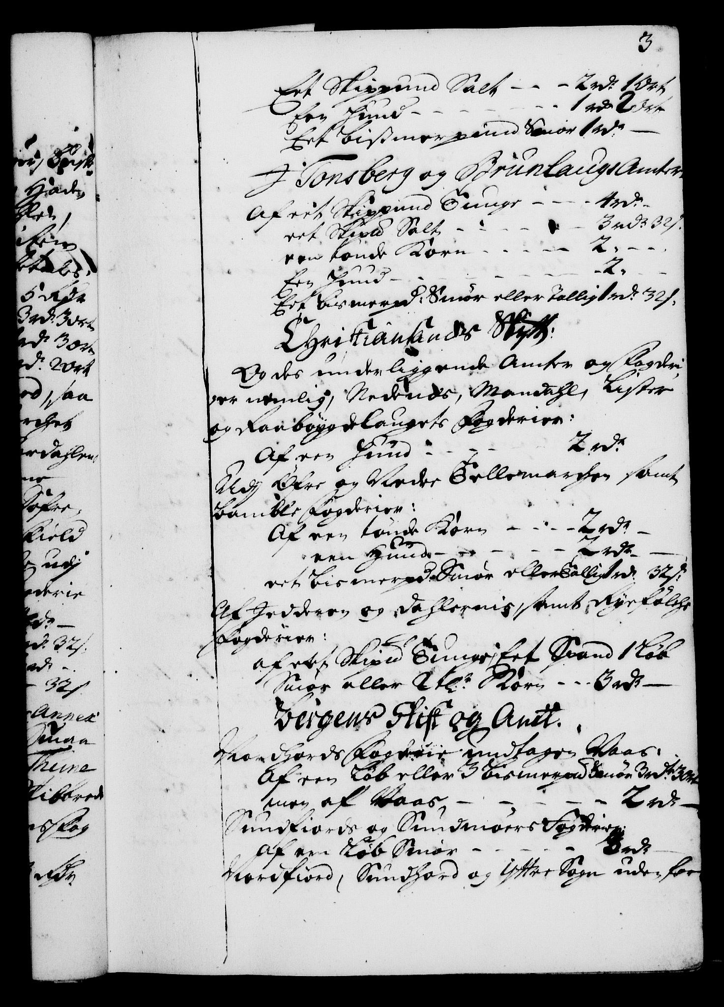 Rentekammeret, Kammerkanselliet, RA/EA-3111/G/Gg/Gga/L0003: Norsk ekspedisjonsprotokoll med register (merket RK 53.3), 1727-1734, p. 3