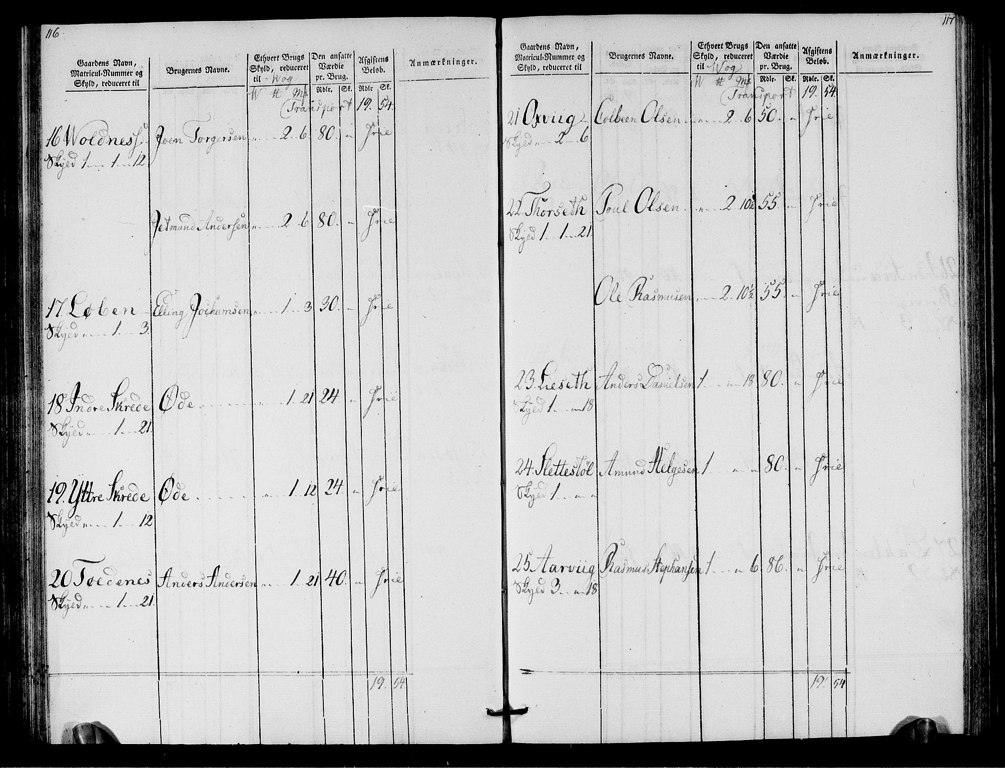 Rentekammeret inntil 1814, Realistisk ordnet avdeling, AV/RA-EA-4070/N/Ne/Nea/L0125b: Sunnmøre fogderi. Oppebørselsregister for fogderiets søndre del, 1803, p. 60