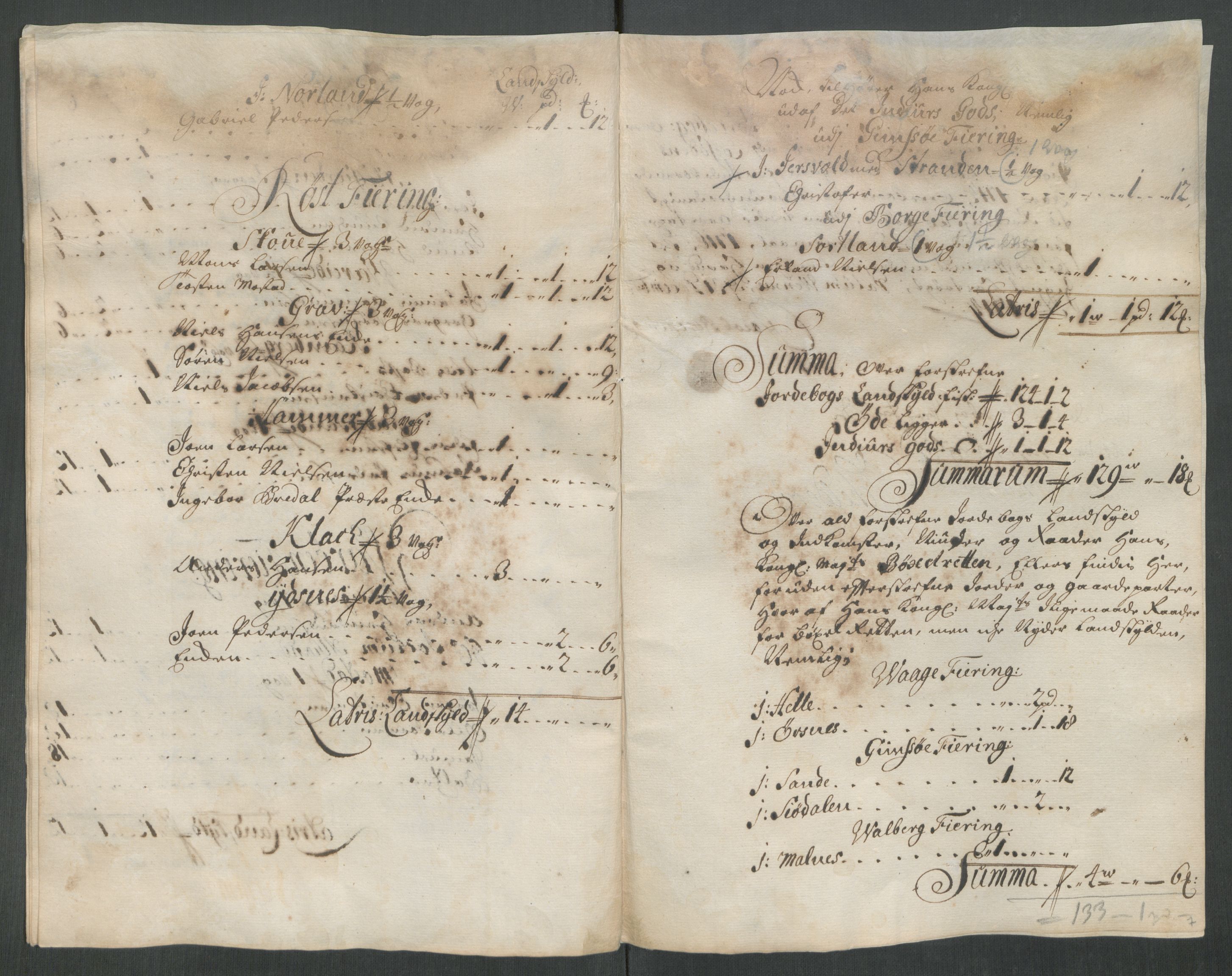 Rentekammeret inntil 1814, Reviderte regnskaper, Fogderegnskap, AV/RA-EA-4092/R67/L4680: Fogderegnskap Vesterålen, Andenes og Lofoten, 1714, p. 190