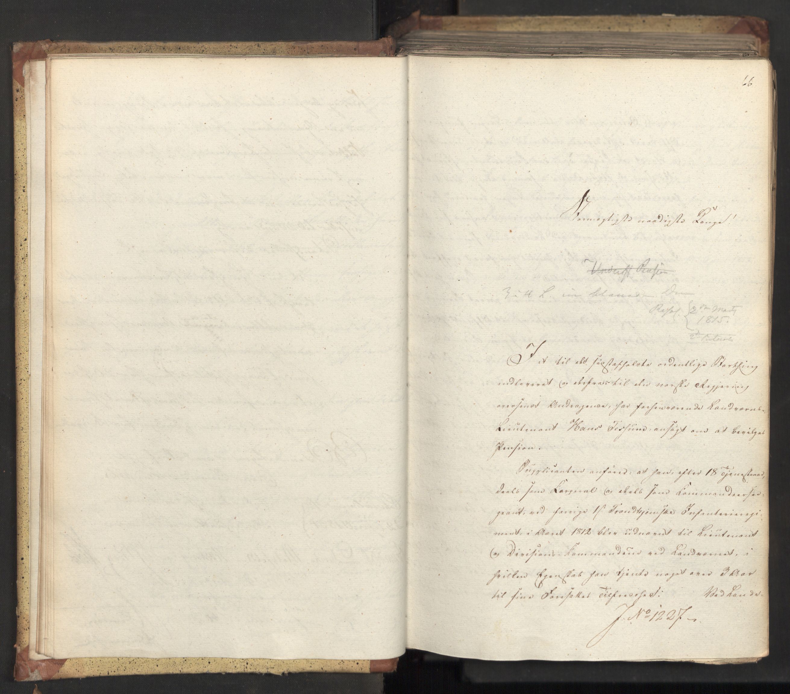 Statsrådsavdelingen i Stockholm, AV/RA-S-1003/D/Da/L0071: Regjeringsinnstillinger nr. 1222-1364, 1831, p. 14