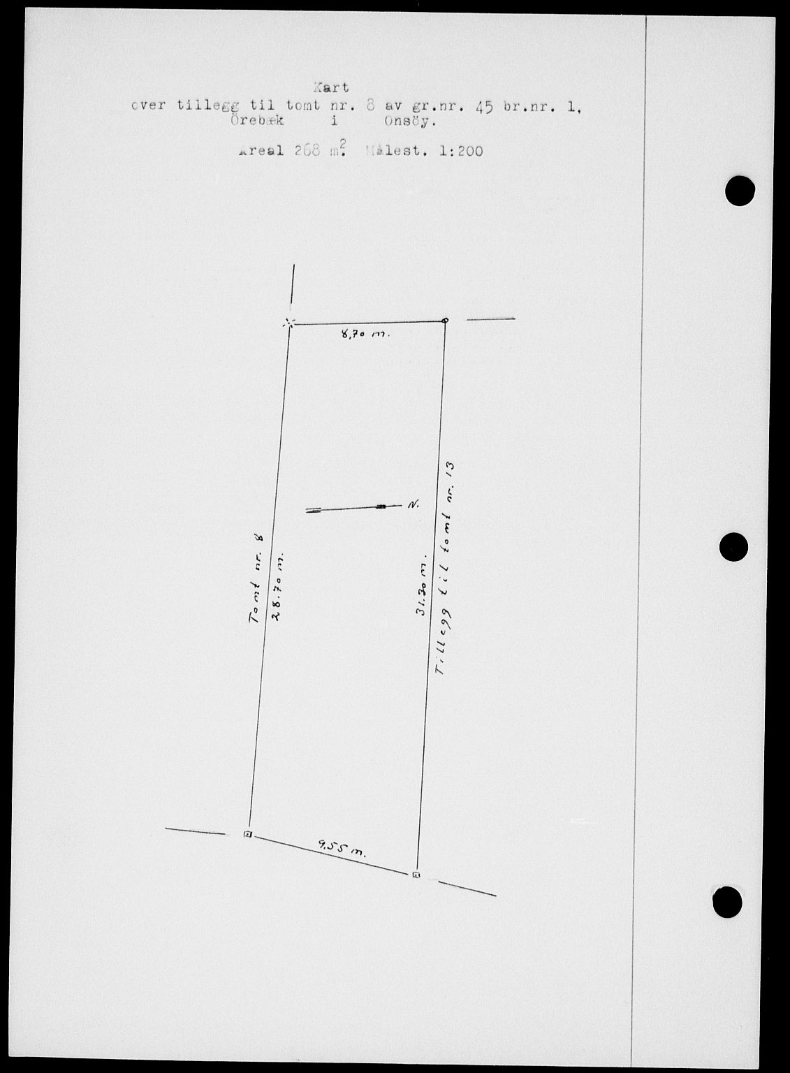 Onsøy sorenskriveri, SAO/A-10474/G/Ga/Gab/L0021: Mortgage book no. II A-21, 1947-1947, Diary no: : 3005/1947