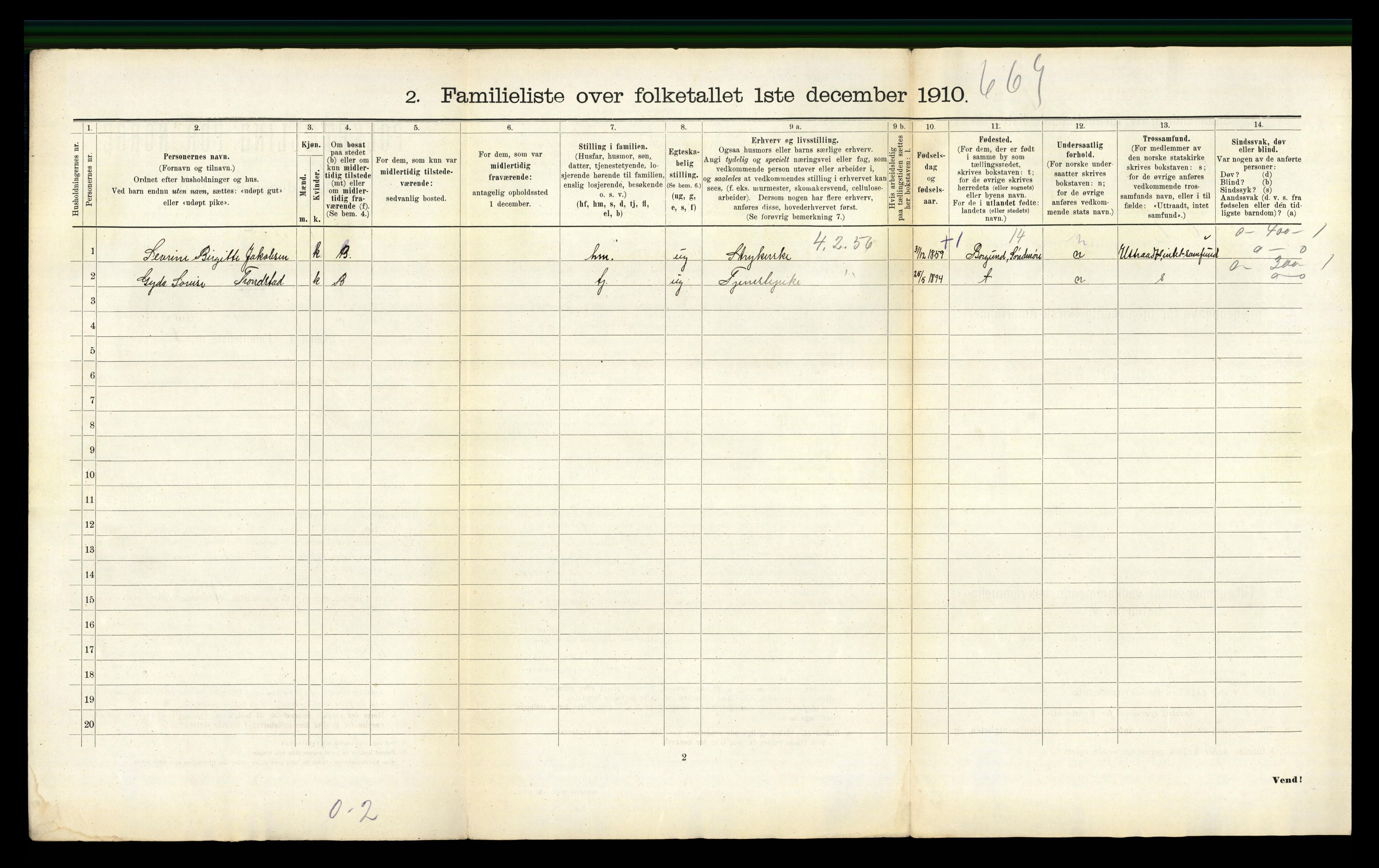 RA, 1910 census for Ålesund, 1910, p. 5616