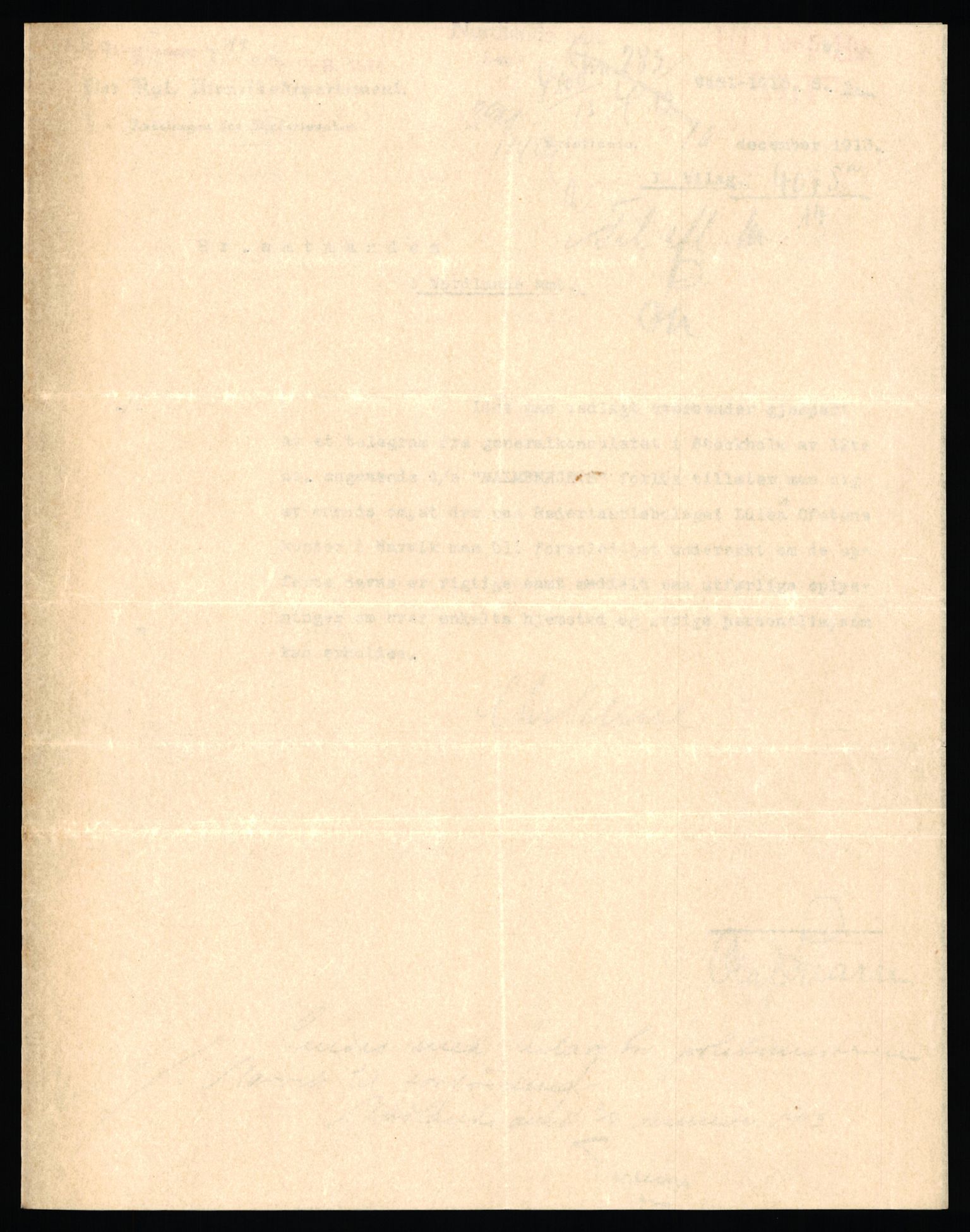 Handelsdepartementet, Sjøfartsavdelingen, 1. sjømannskontor, AV/RA-S-1405/D/Dm/L0010: Forliste skip Lar - Min, 1906-1920, p. 629