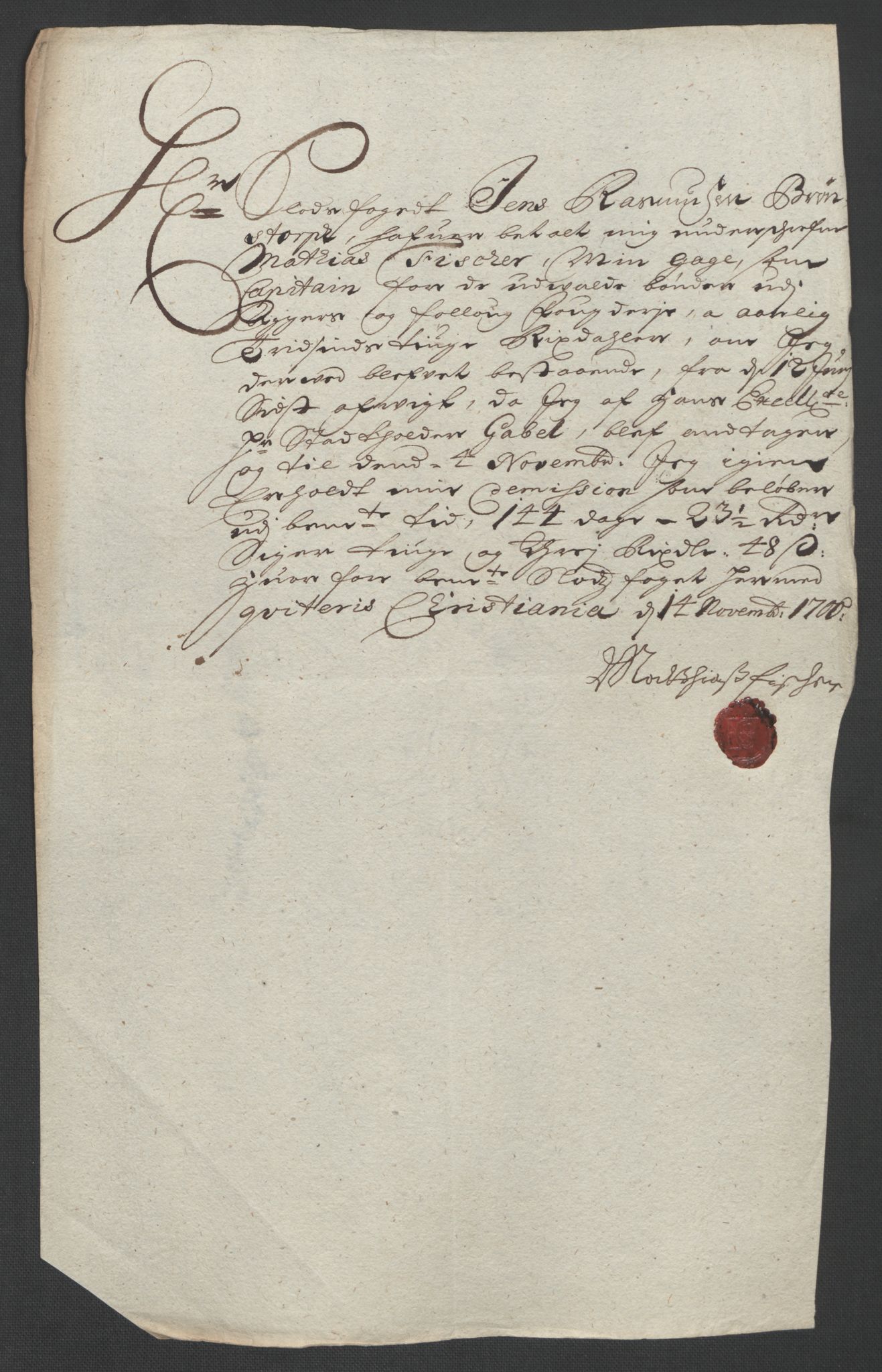 Rentekammeret inntil 1814, Reviderte regnskaper, Fogderegnskap, AV/RA-EA-4092/R10/L0443: Fogderegnskap Aker og Follo, 1700, p. 273