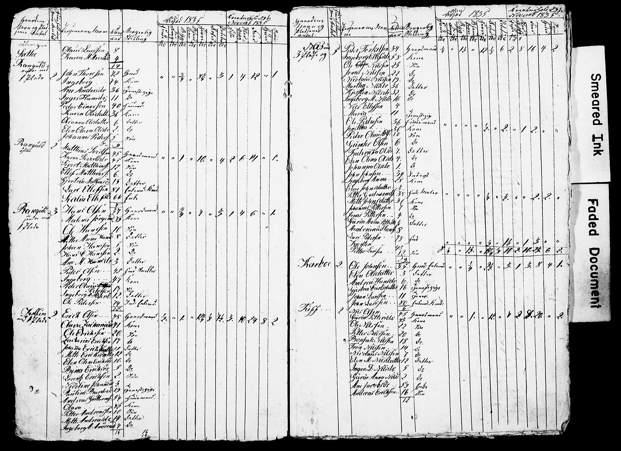 , Census 1835 for Skogn, 1835, p. 39