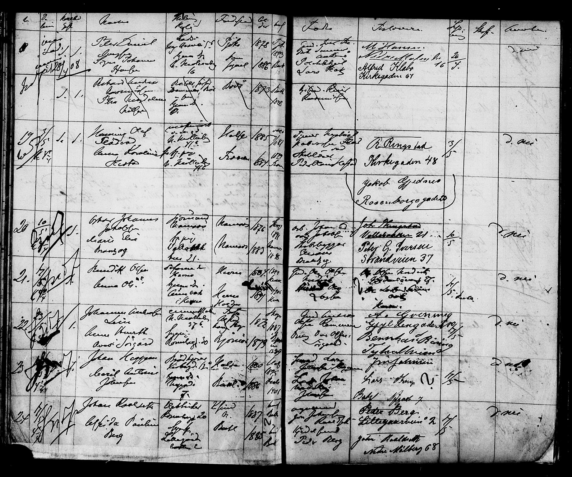 Ministerialprotokoller, klokkerbøker og fødselsregistre - Sør-Trøndelag, AV/SAT-A-1456/604/L0193: Banns register no. 604A14, 1906-1912