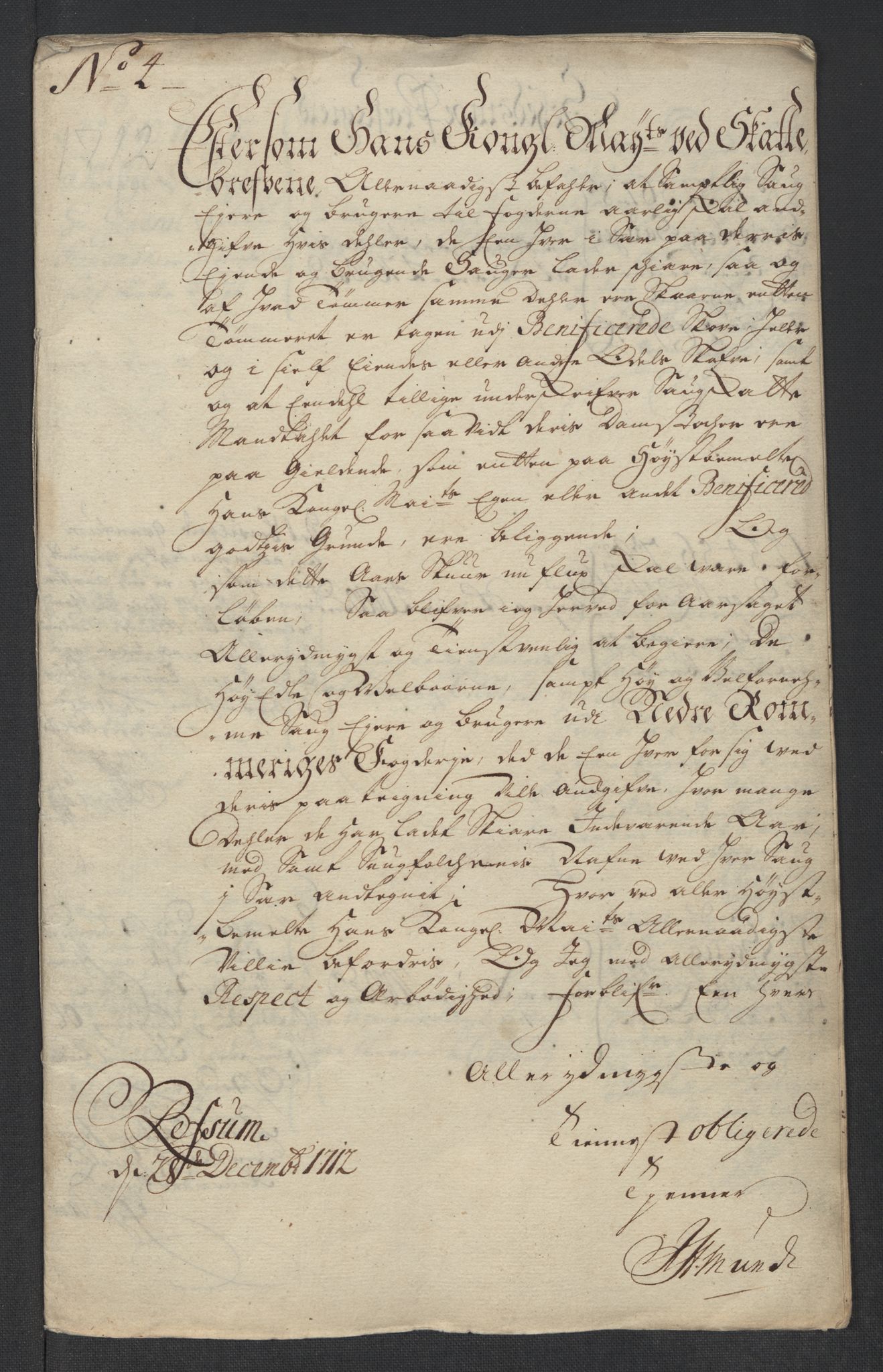 Rentekammeret inntil 1814, Reviderte regnskaper, Fogderegnskap, AV/RA-EA-4092/R11/L0594: Fogderegnskap Nedre Romerike, 1712, p. 140