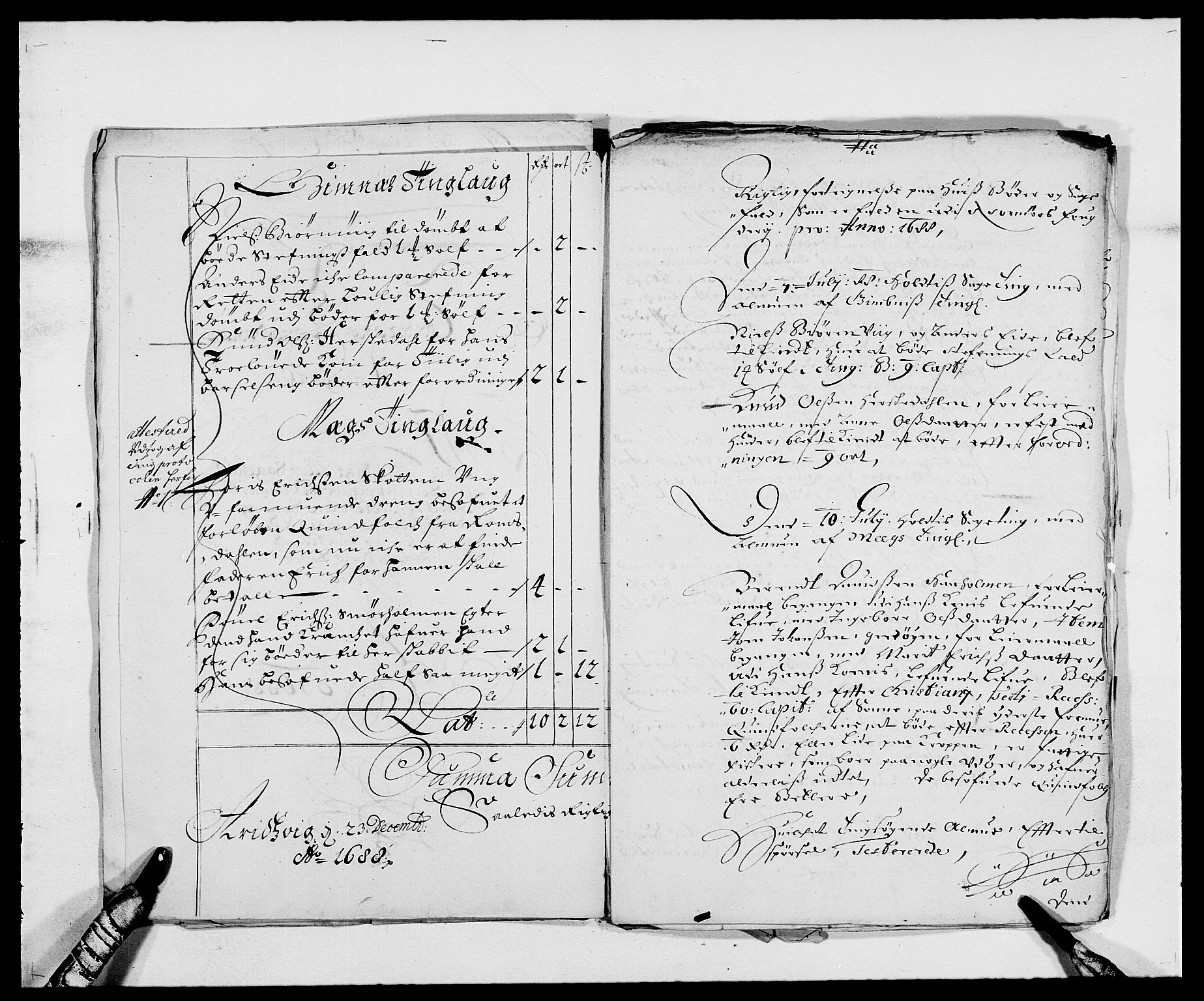 Rentekammeret inntil 1814, Reviderte regnskaper, Fogderegnskap, RA/EA-4092/R56/L3733: Fogderegnskap Nordmøre, 1687-1689, p. 318
