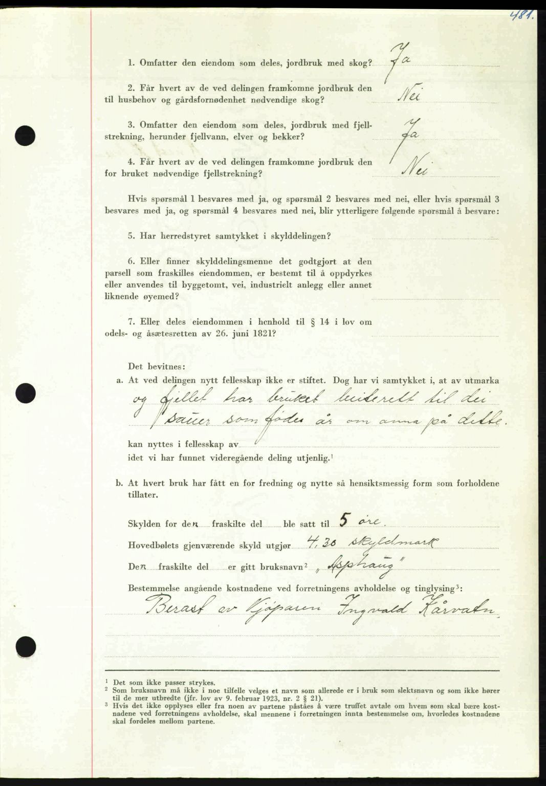 Nordmøre sorenskriveri, AV/SAT-A-4132/1/2/2Ca: Mortgage book no. A115, 1950-1950, Diary no: : 1966/1950