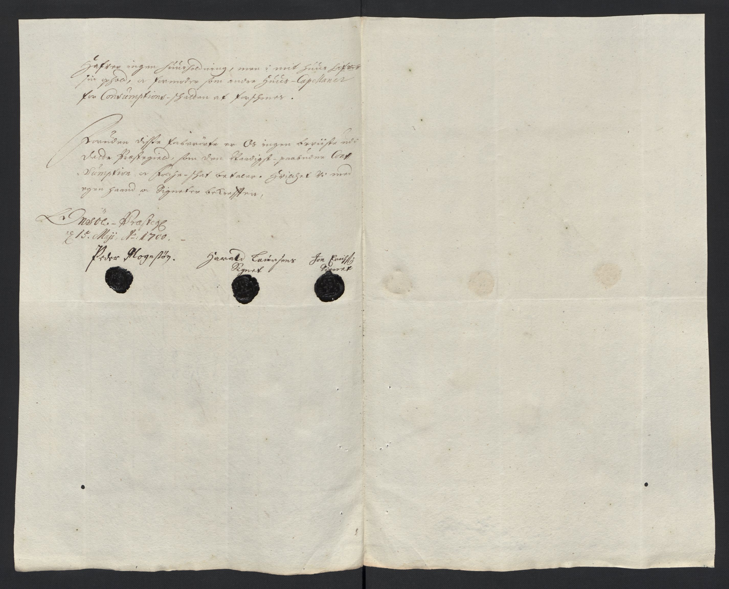 Rentekammeret inntil 1814, Reviderte regnskaper, Fogderegnskap, AV/RA-EA-4092/R04/L0129: Fogderegnskap Moss, Onsøy, Tune, Veme og Åbygge, 1700, p. 367