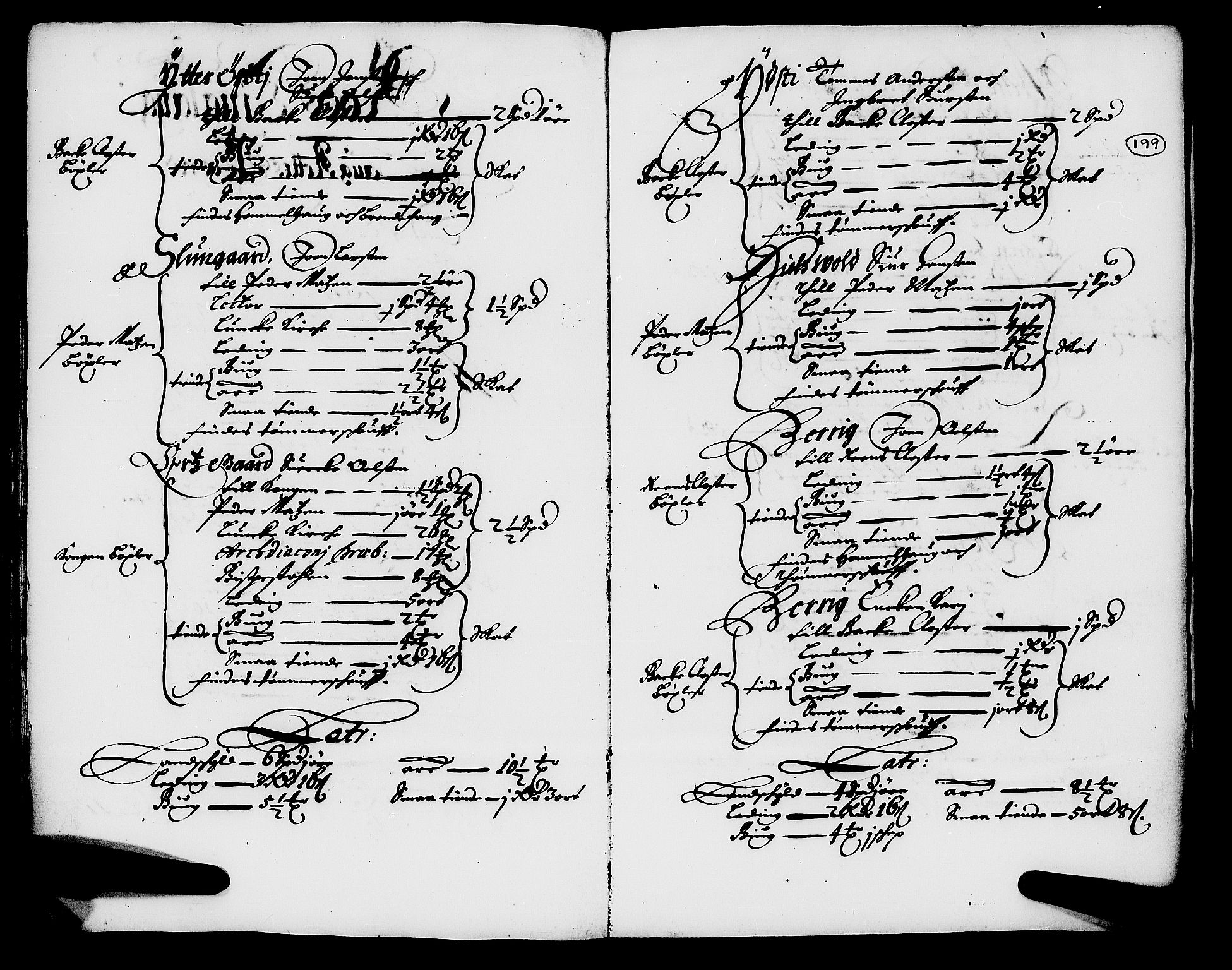 Rentekammeret inntil 1814, Realistisk ordnet avdeling, RA/EA-4070/N/Nb/Nba/L0054: Stjørdal len, 1669, p. 198b-199a