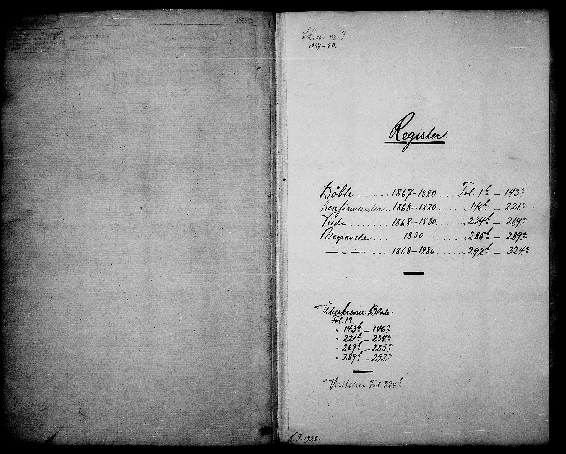 Skien kirkebøker, SAKO/A-302/G/Ga/L0005: Parish register (copy) no. 5, 1868-1880