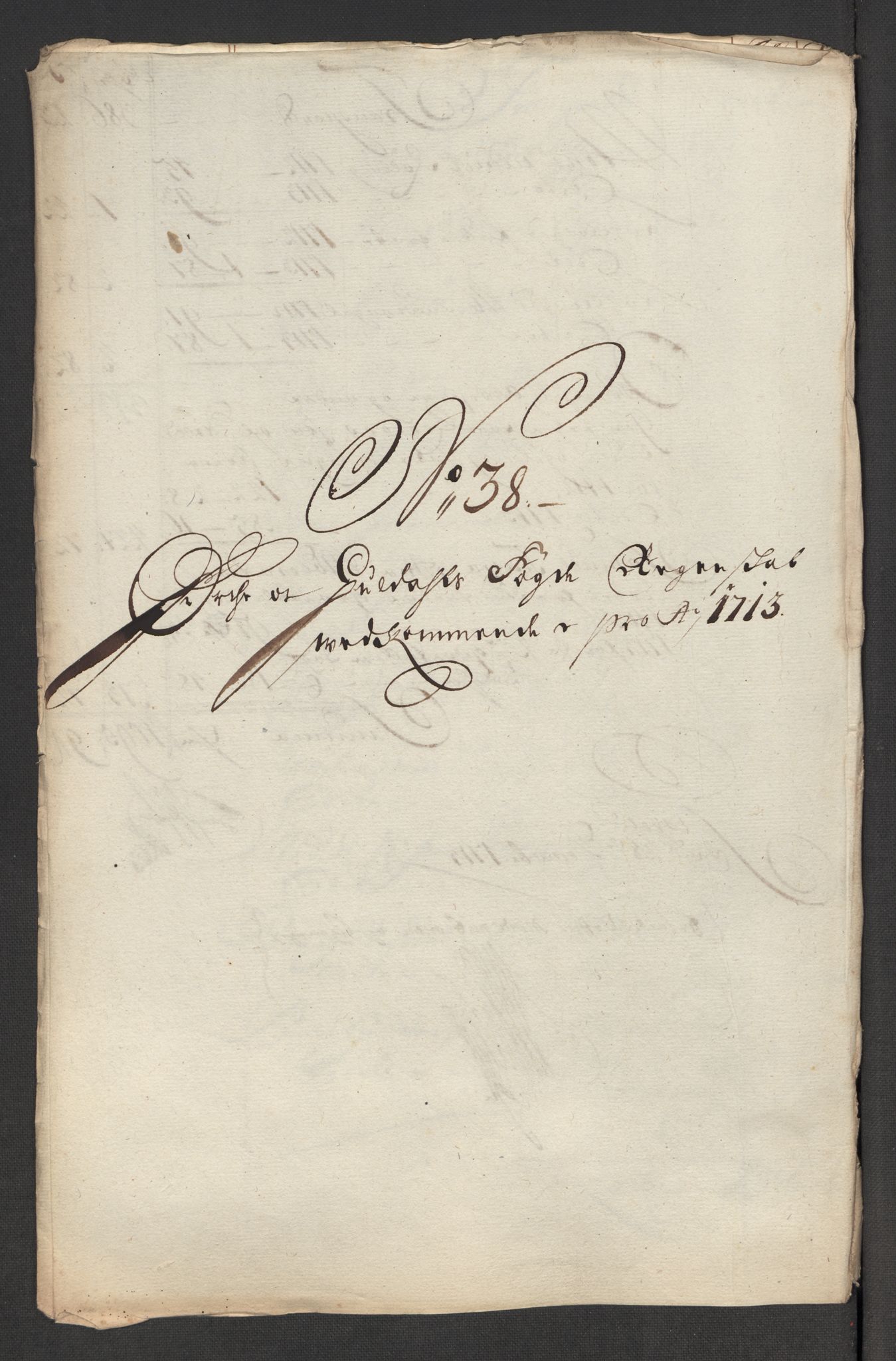 Rentekammeret inntil 1814, Reviderte regnskaper, Fogderegnskap, AV/RA-EA-4092/R60/L3964: Fogderegnskap Orkdal og Gauldal, 1713, p. 363