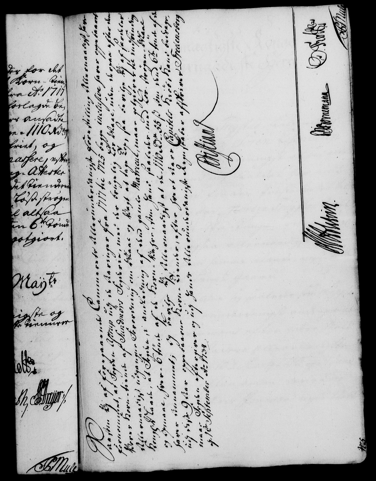 Rentekammeret, Kammerkanselliet, RA/EA-3111/G/Gf/Gfa/L0017: Norsk relasjons- og resolusjonsprotokoll (merket RK 52.17), 1734, p. 400