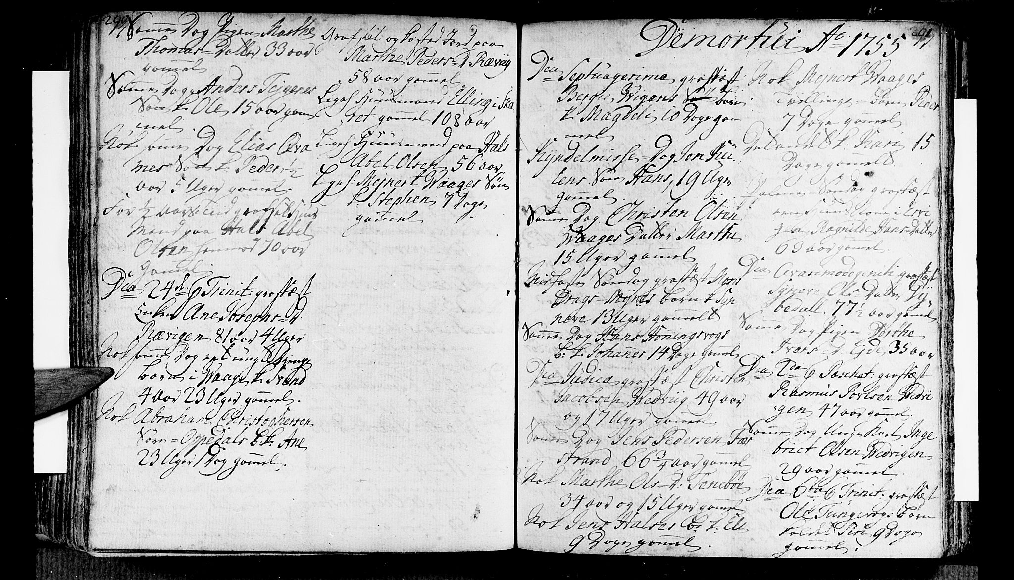 Selje sokneprestembete, AV/SAB-A-99938/H/Ha/Haa/Haaa: Parish register (official) no. A 4, 1743-1759, p. 290-291