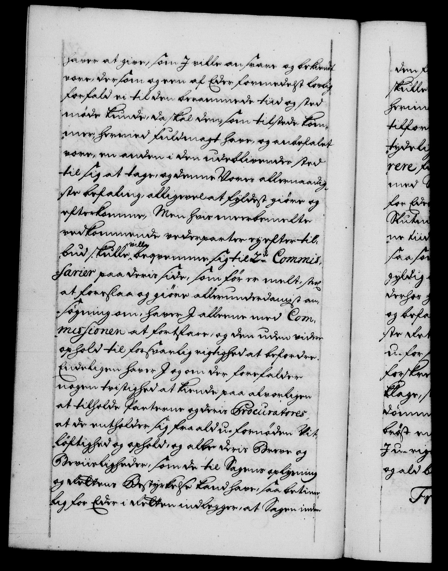 Danske Kanselli 1572-1799, AV/RA-EA-3023/F/Fc/Fca/Fcab/L0025: Norske tegnelser, 1730-1733, p. 582b