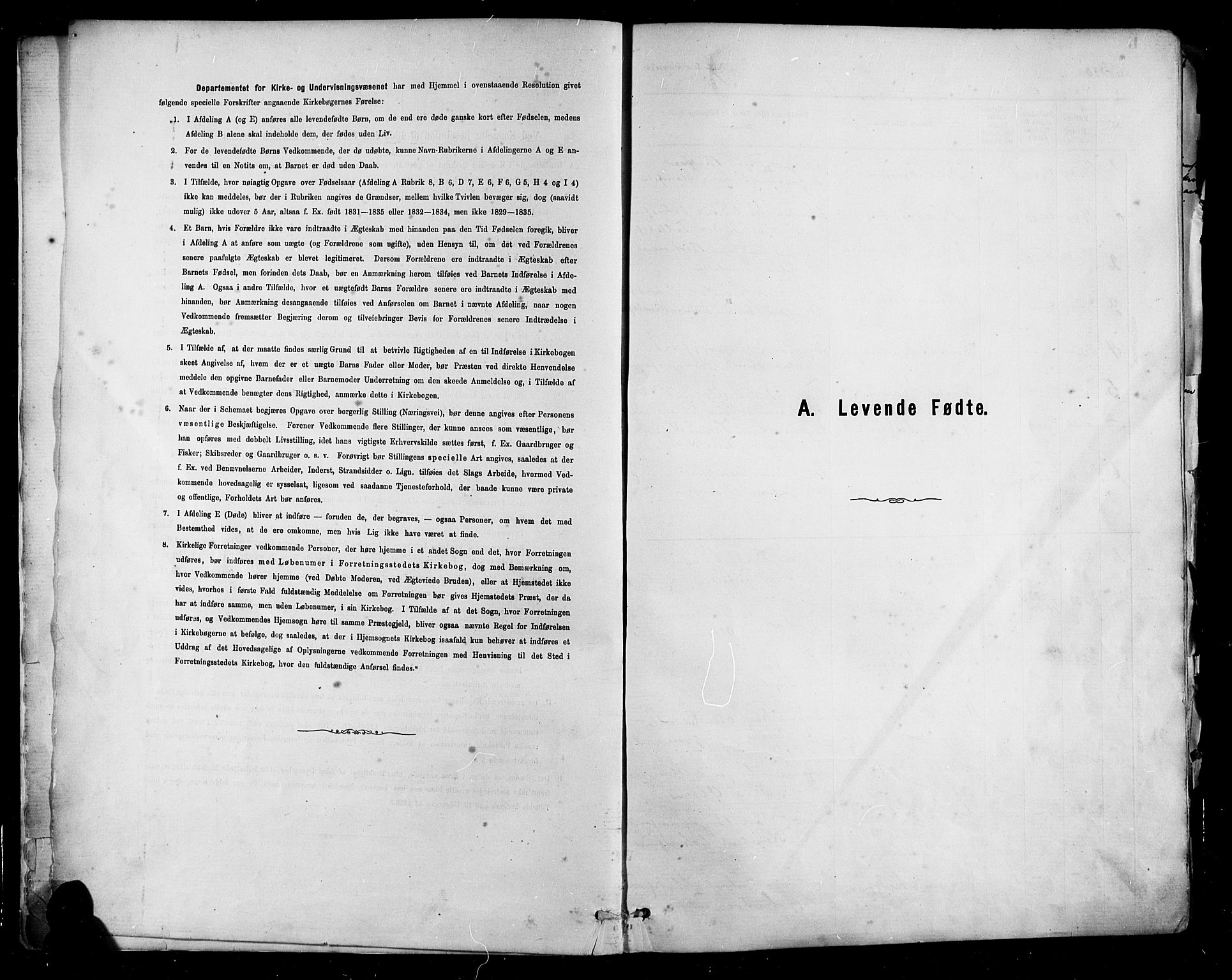 Barbu sokneprestkontor, AV/SAK-1111-0003/F/Fa/L0002: Parish register (official) no. A 2, 1883-1898