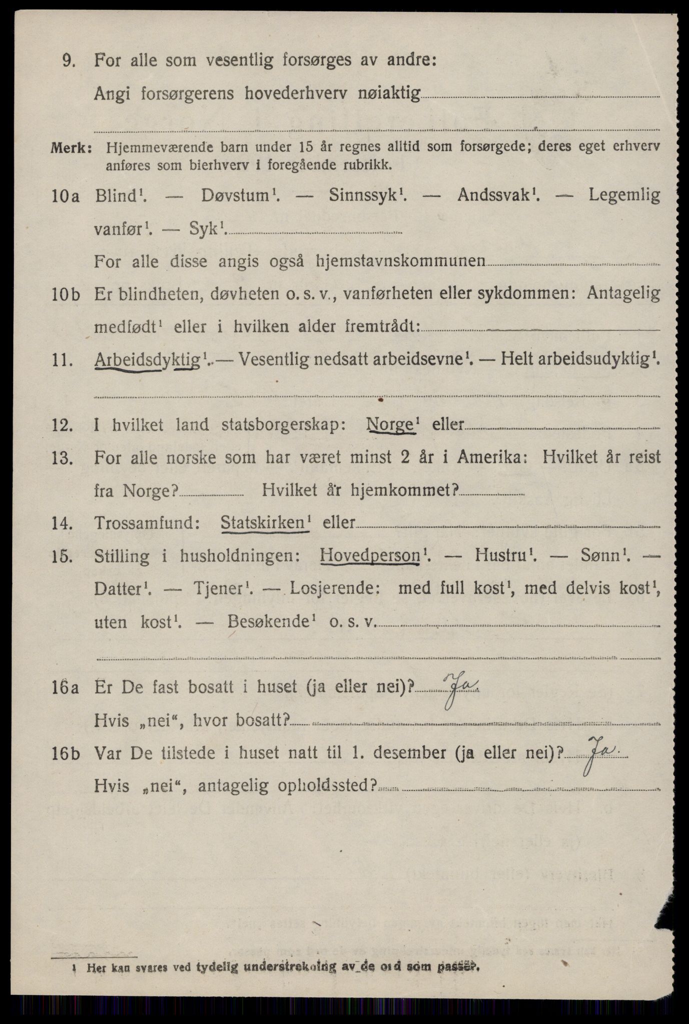 SAT, 1920 census for Bolsøy, 1920, p. 10602