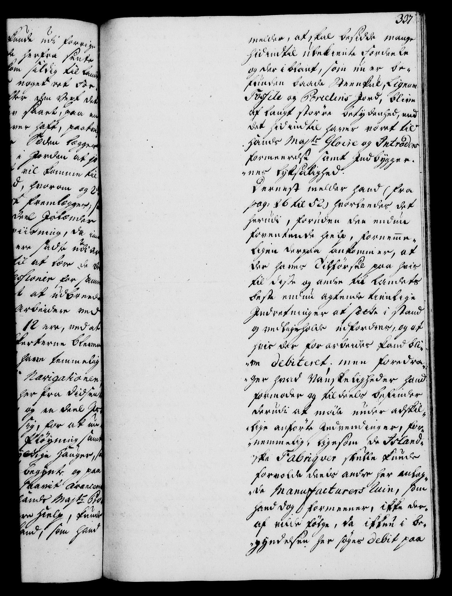 Rentekammeret, Kammerkanselliet, AV/RA-EA-3111/G/Gh/Gha/L0031: Norsk ekstraktmemorialprotokoll (merket RK 53.76), 1751-1753, p. 337