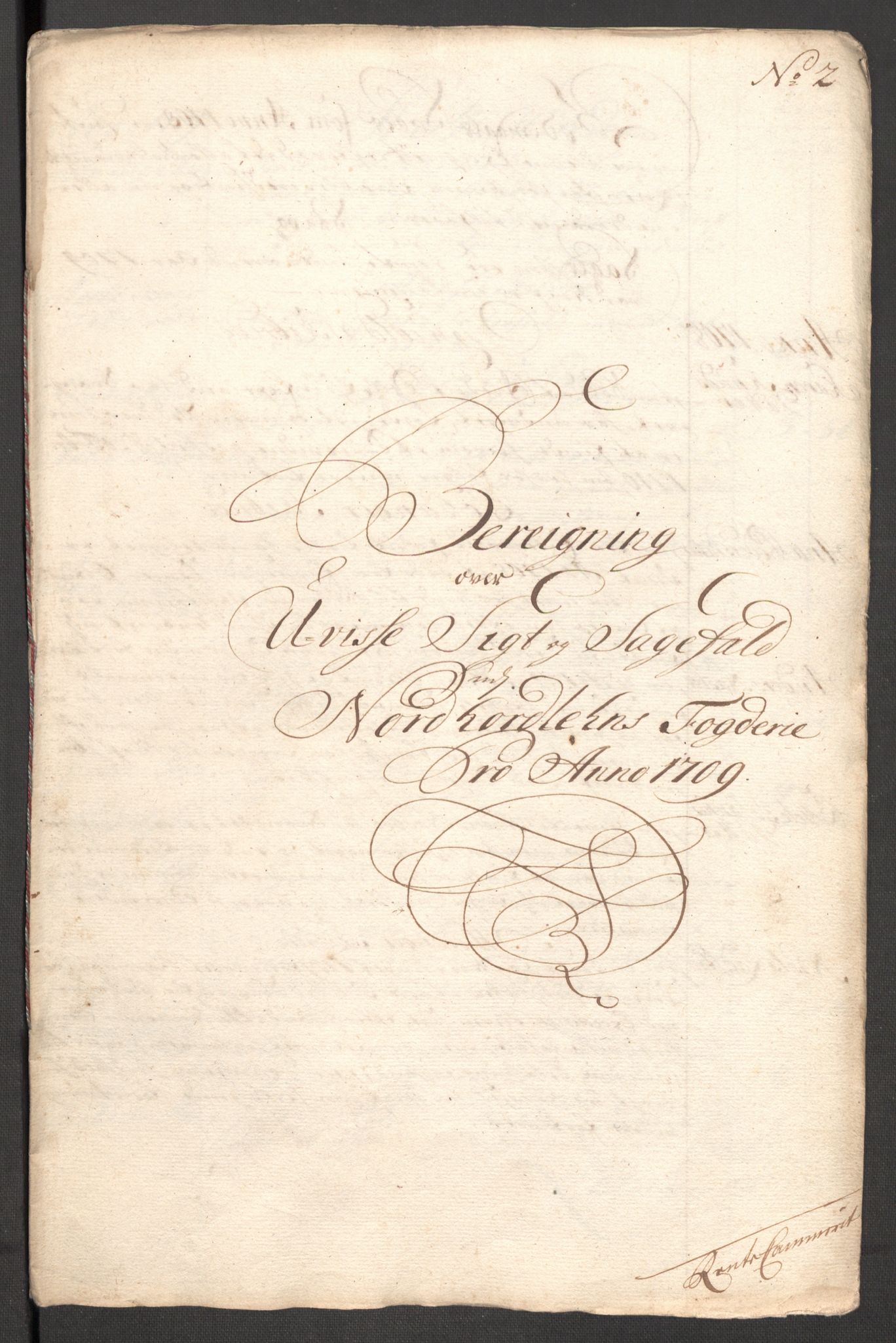 Rentekammeret inntil 1814, Reviderte regnskaper, Fogderegnskap, AV/RA-EA-4092/R51/L3190: Fogderegnskap Nordhordland og Voss, 1709, p. 32