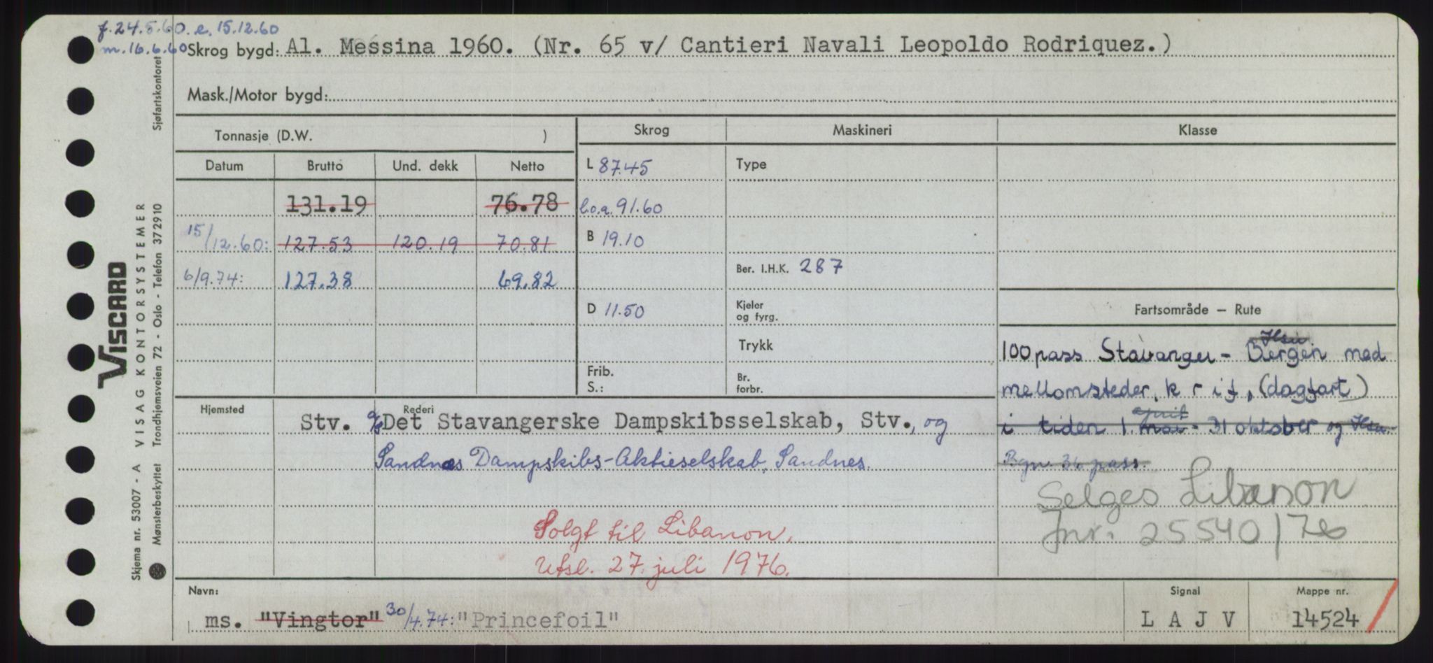 Sjøfartsdirektoratet med forløpere, Skipsmålingen, RA/S-1627/H/Hd/L0029: Fartøy, P, p. 575