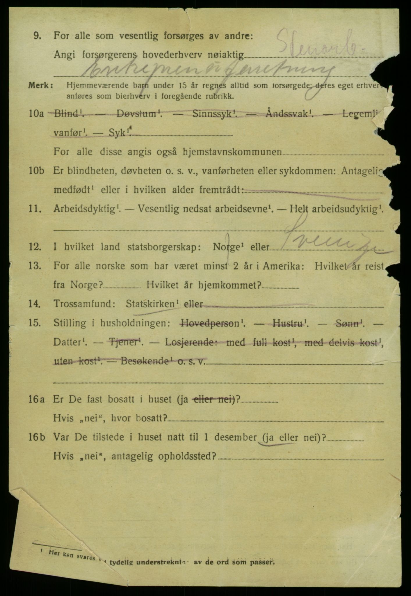 SAB, 1920 census for Laksevåg, 1920, p. 5737