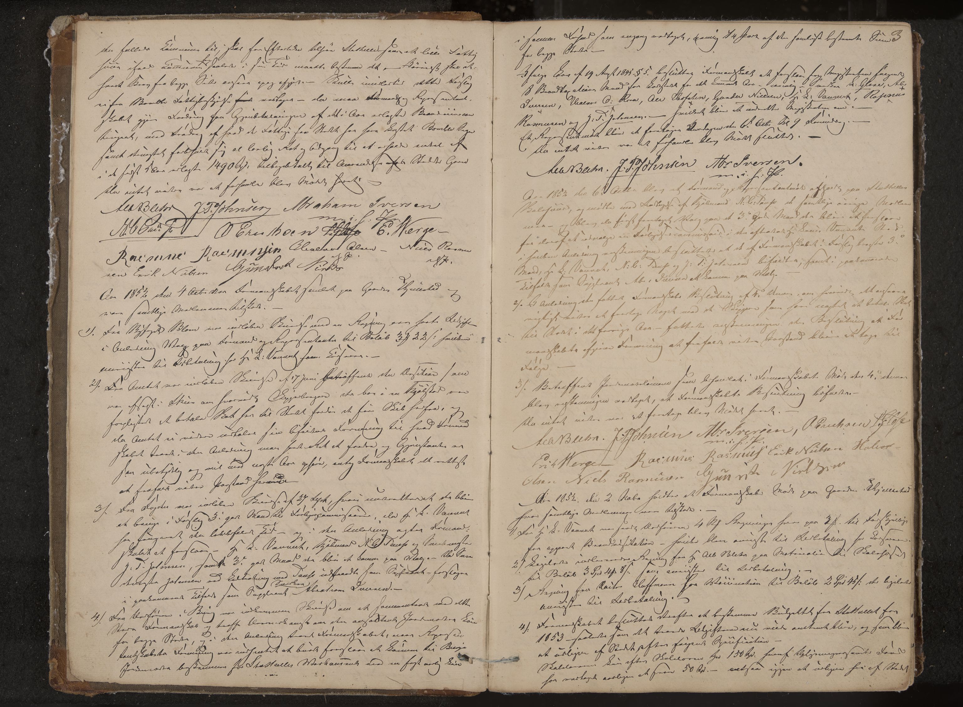 Stathelle formannskap og sentraladministrasjon, IKAK/0803021/A/L0001: Møtebok, 1852-1891, p. 3
