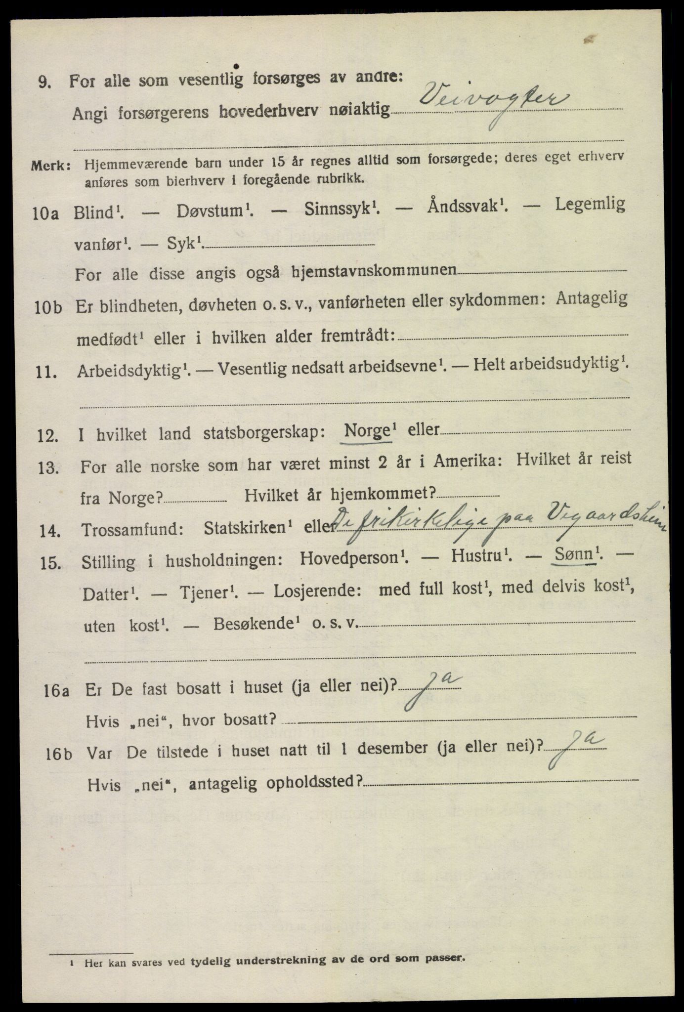 SAK, 1920 census for Holt, 1920, p. 4221