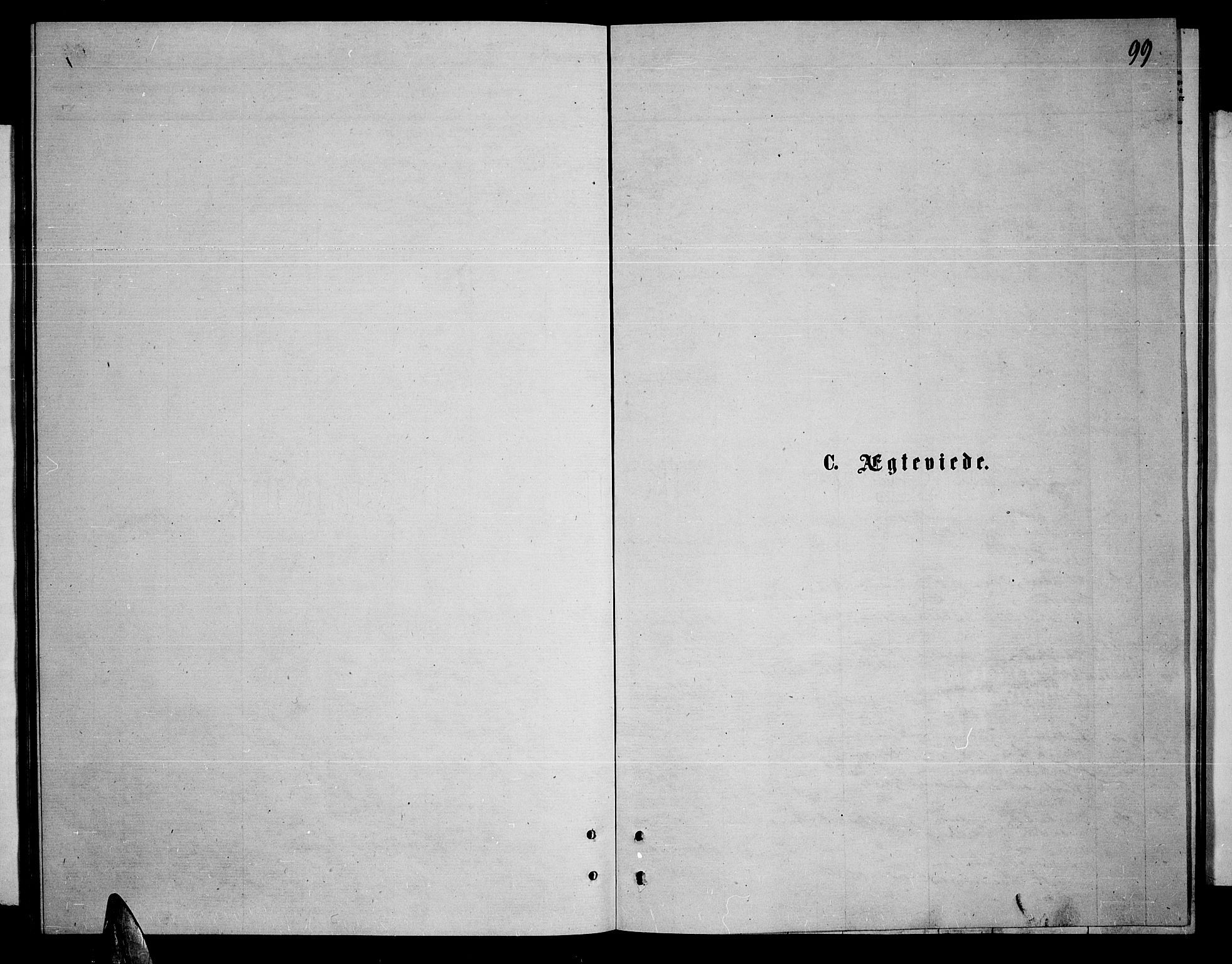Skjervøy sokneprestkontor, AV/SATØ-S-1300/H/Ha/Hab/L0014klokker: Parish register (copy) no. 14, 1871-1877, p. 99