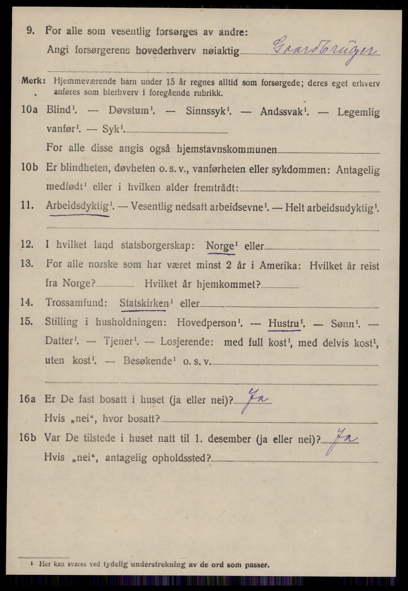 SAT, 1920 census for Haram, 1920, p. 4452