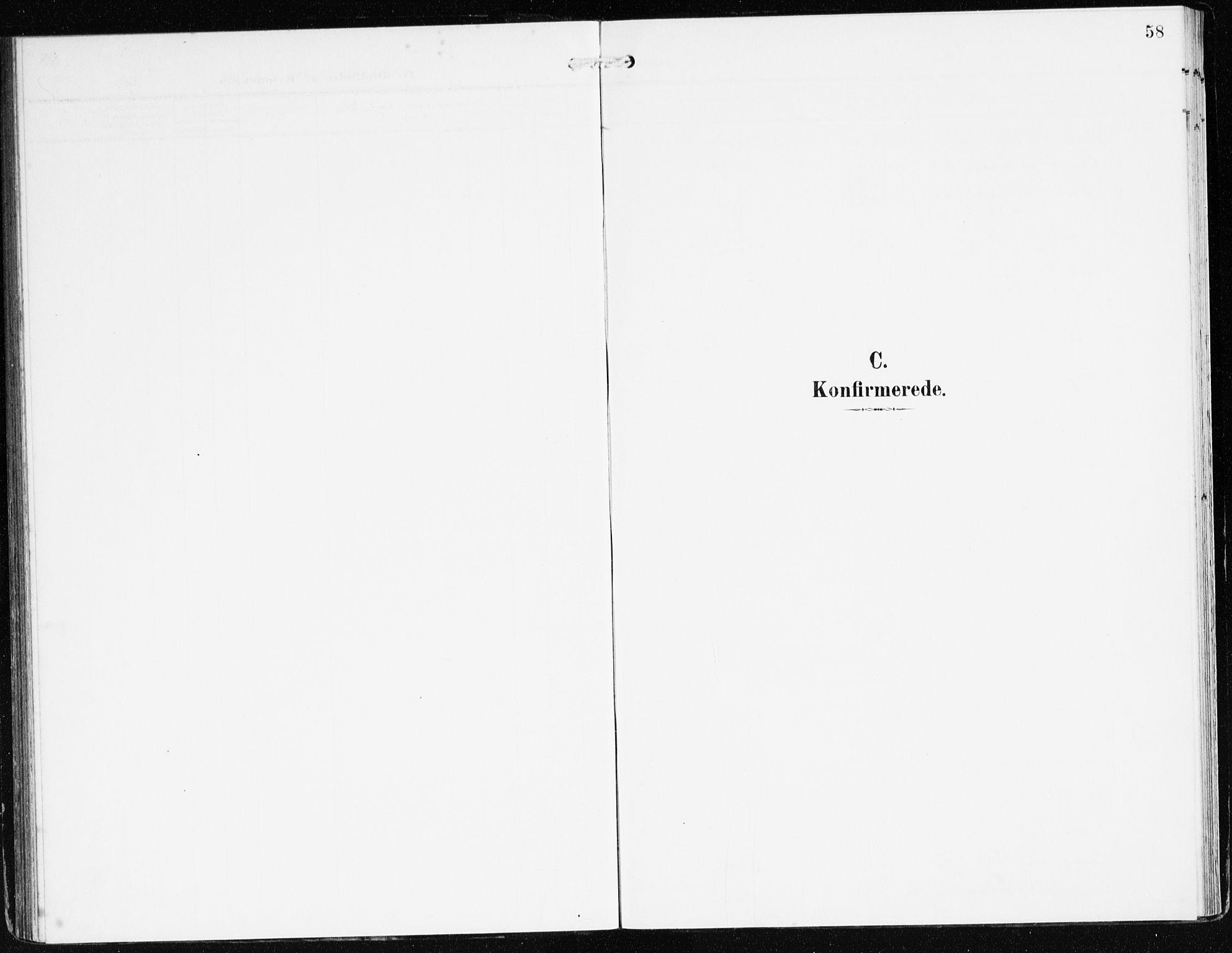 Bremanger sokneprestembete, SAB/A-82201/H/Haa/Haac/L0001: Parish register (official) no. C 1, 1908-1921, p. 58