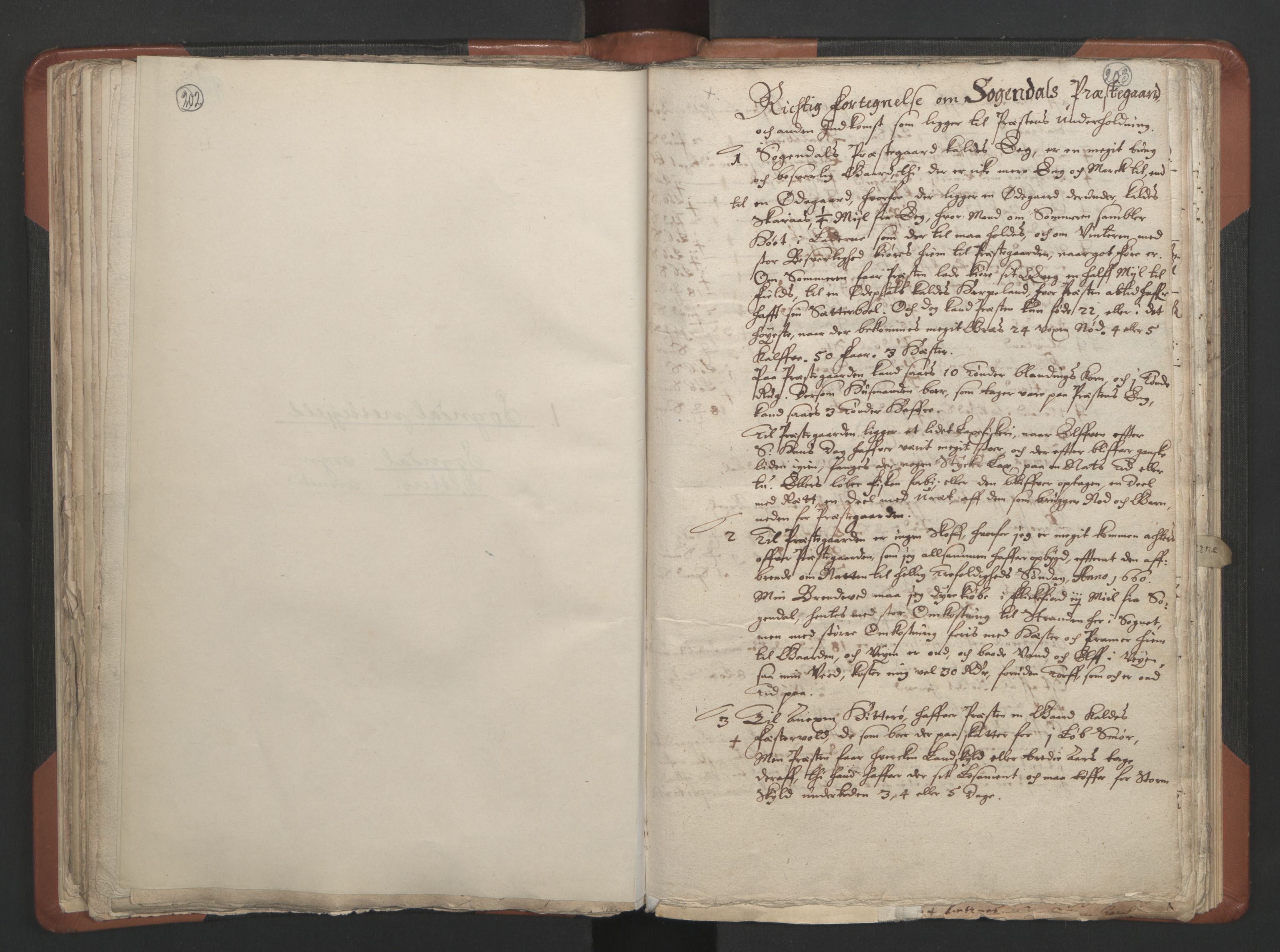 RA, Vicar's Census 1664-1666, no. 17: Jæren deanery and Dalane deanery, 1664-1666, p. 202-203