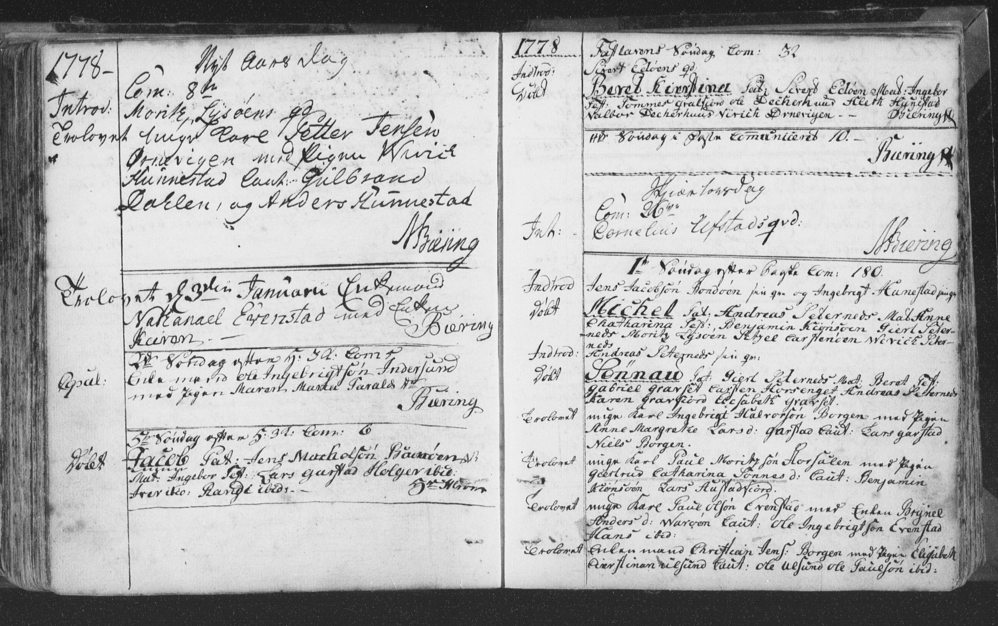 Ministerialprotokoller, klokkerbøker og fødselsregistre - Nord-Trøndelag, AV/SAT-A-1458/786/L0685: Parish register (official) no. 786A01, 1710-1798