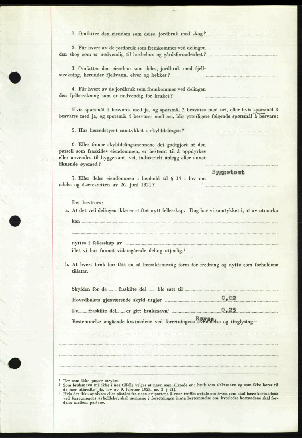 Idd og Marker sorenskriveri, AV/SAO-A-10283/G/Gb/Gbb/L0012: Mortgage book no. A12, 1949-1949, Diary no: : 484/1949