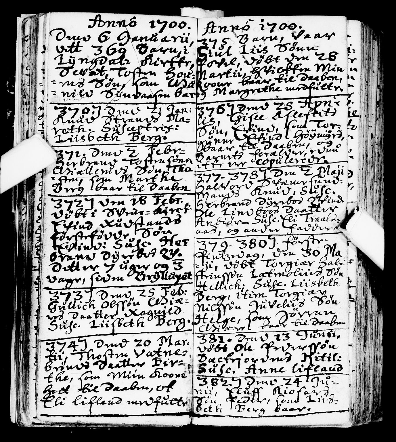 Flesberg kirkebøker, AV/SAKO-A-18/F/Fa/L0001: Parish register (official) no. I 1, 1688-1725