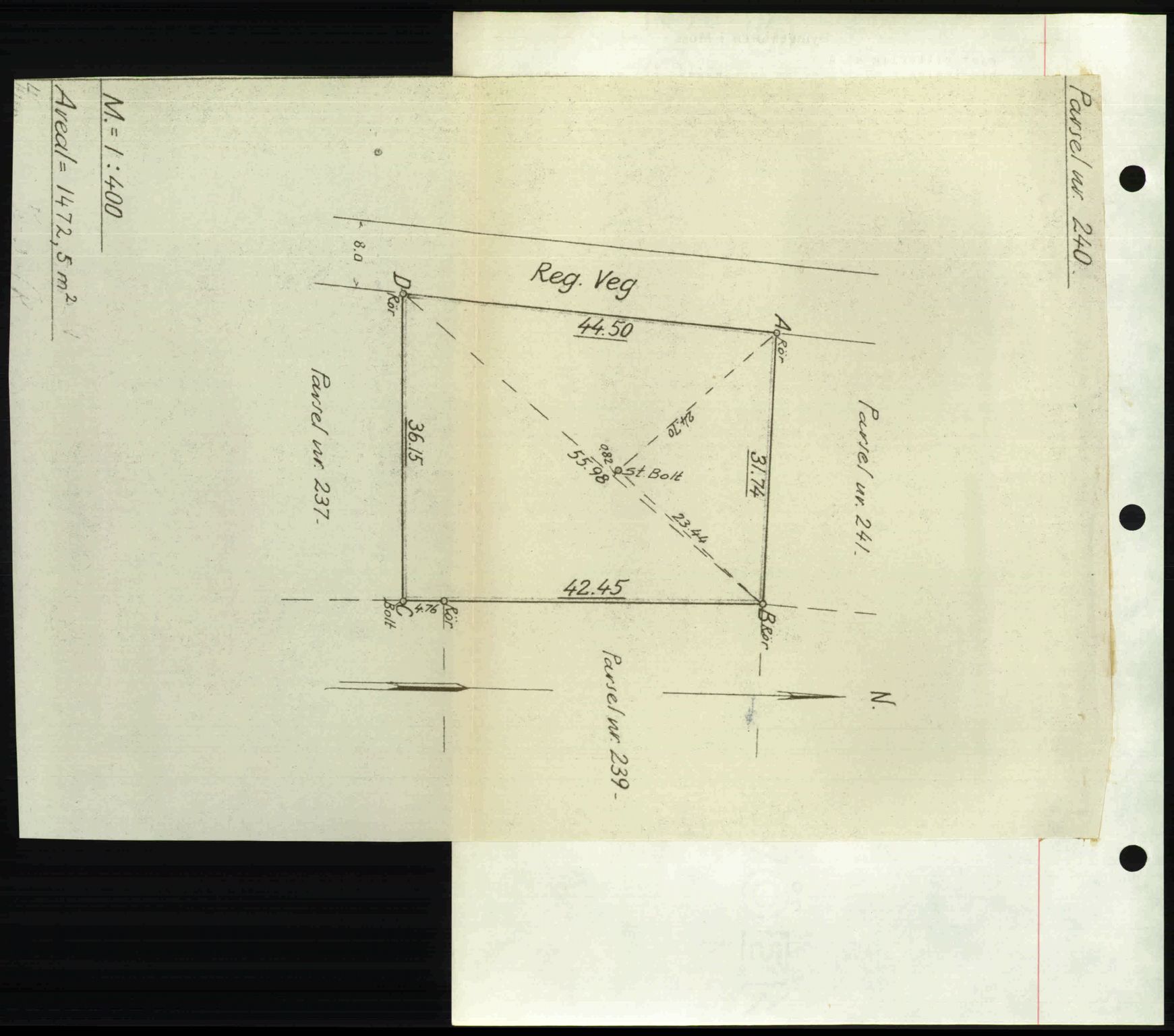 Moss sorenskriveri, SAO/A-10168: Mortgage book no. A25, 1950-1950, Diary no: : 1094/1950