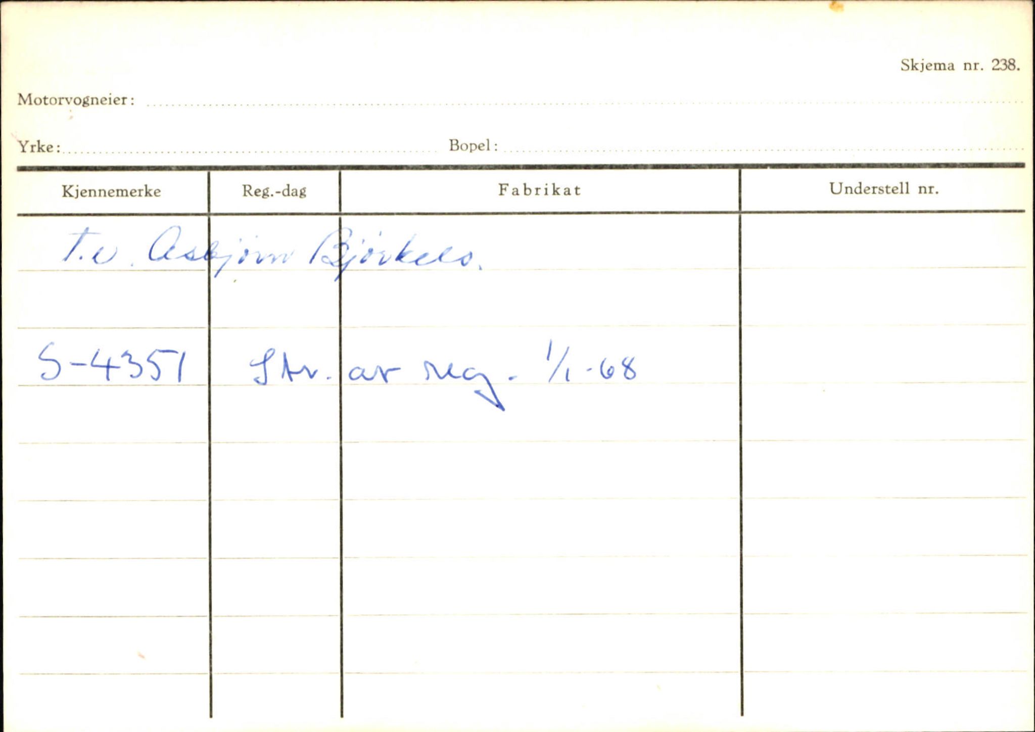 Statens vegvesen, Sogn og Fjordane vegkontor, AV/SAB-A-5301/4/F/L0132: Eigarregister Askvoll A-Å. Balestrand A-Å, 1945-1975, p. 2237