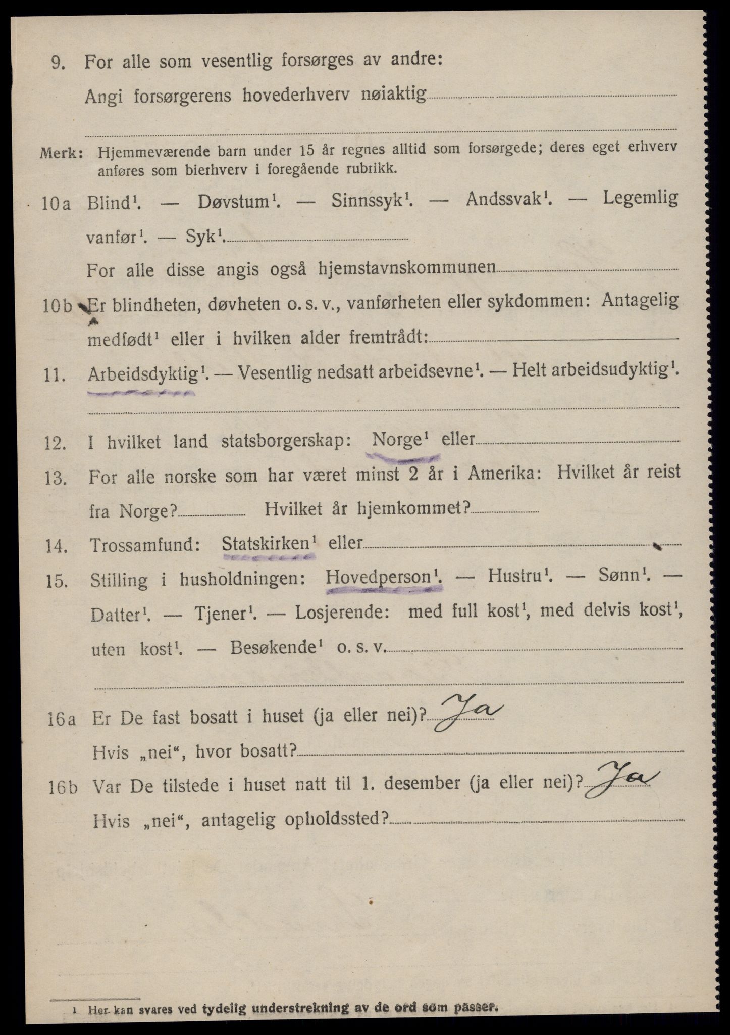 SAT, 1920 census for Hjørundfjord, 1920, p. 3022
