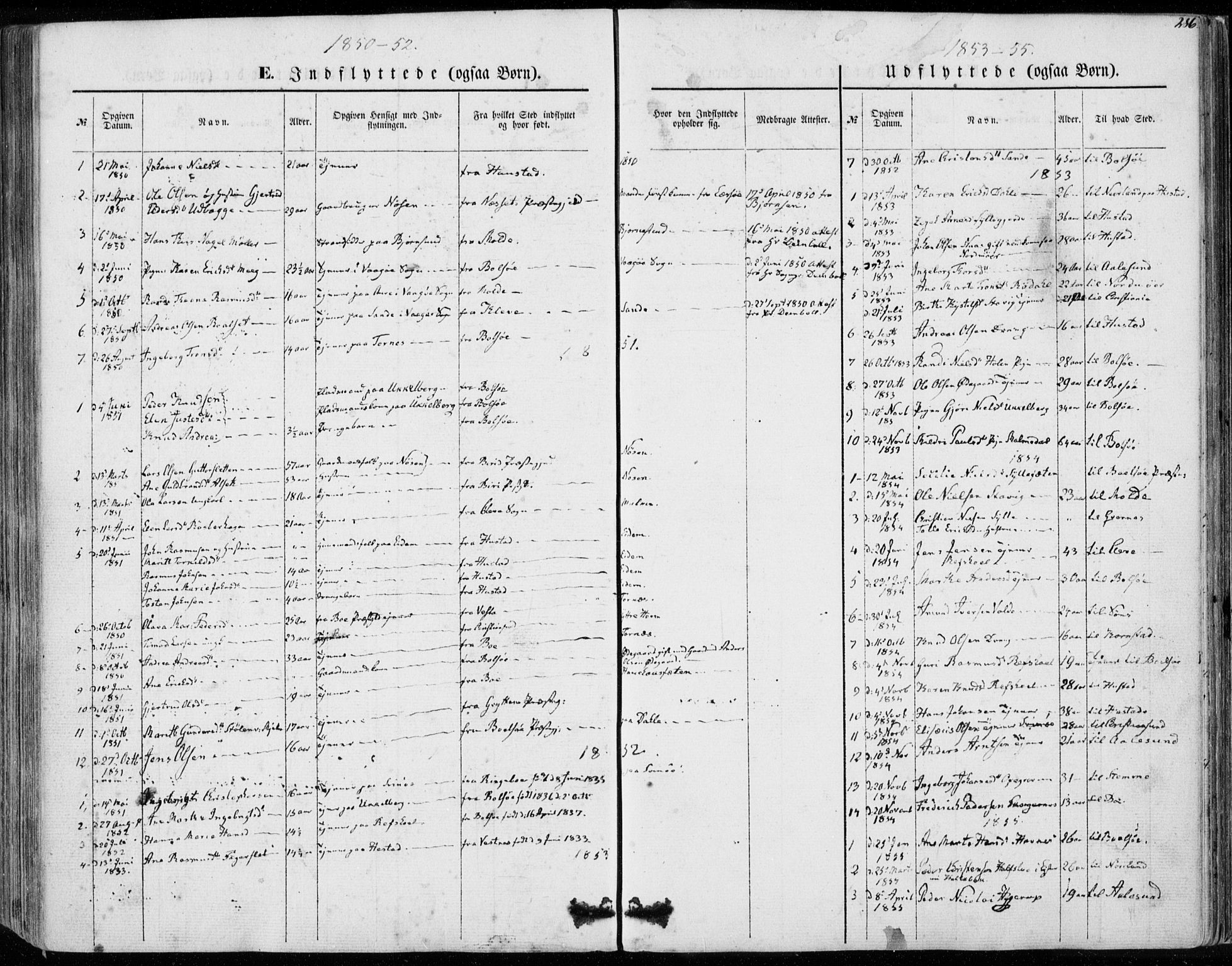 Ministerialprotokoller, klokkerbøker og fødselsregistre - Møre og Romsdal, SAT/A-1454/565/L0748: Parish register (official) no. 565A02, 1845-1872, p. 286