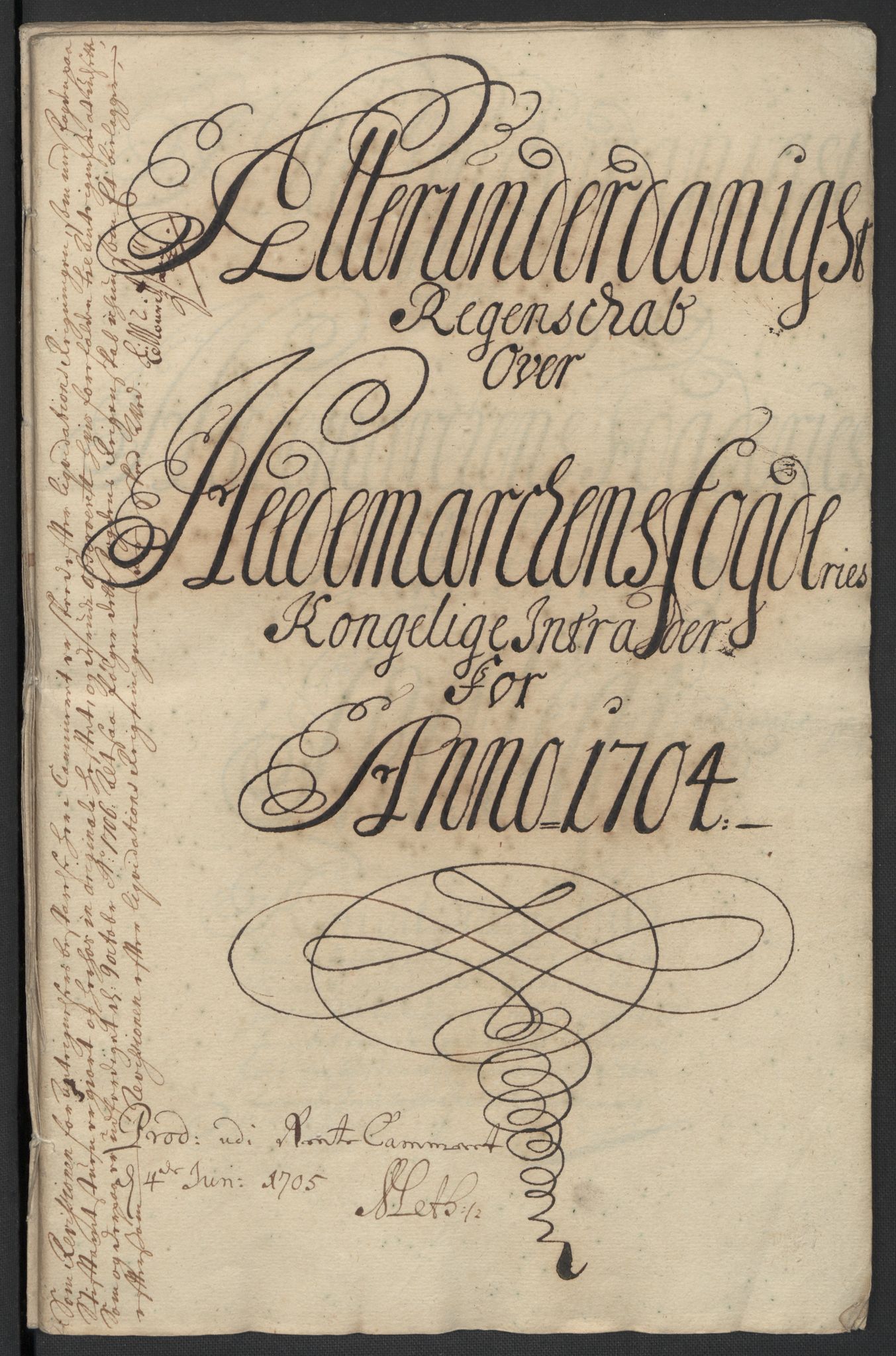 Rentekammeret inntil 1814, Reviderte regnskaper, Fogderegnskap, RA/EA-4092/R16/L1041: Fogderegnskap Hedmark, 1703-1704, p. 204