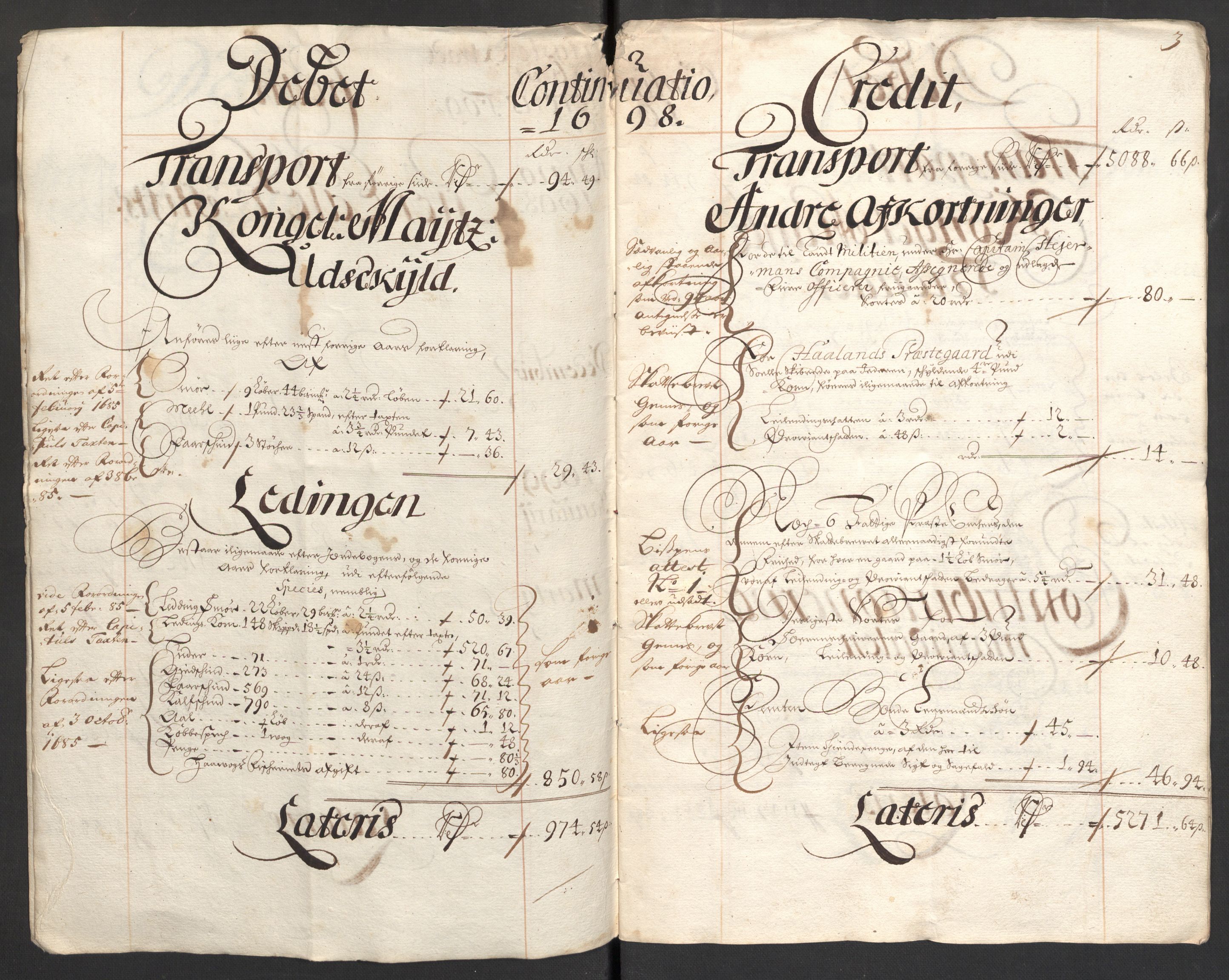 Rentekammeret inntil 1814, Reviderte regnskaper, Fogderegnskap, RA/EA-4092/R46/L2729: Fogderegnskap Jæren og Dalane, 1697-1698, p. 114