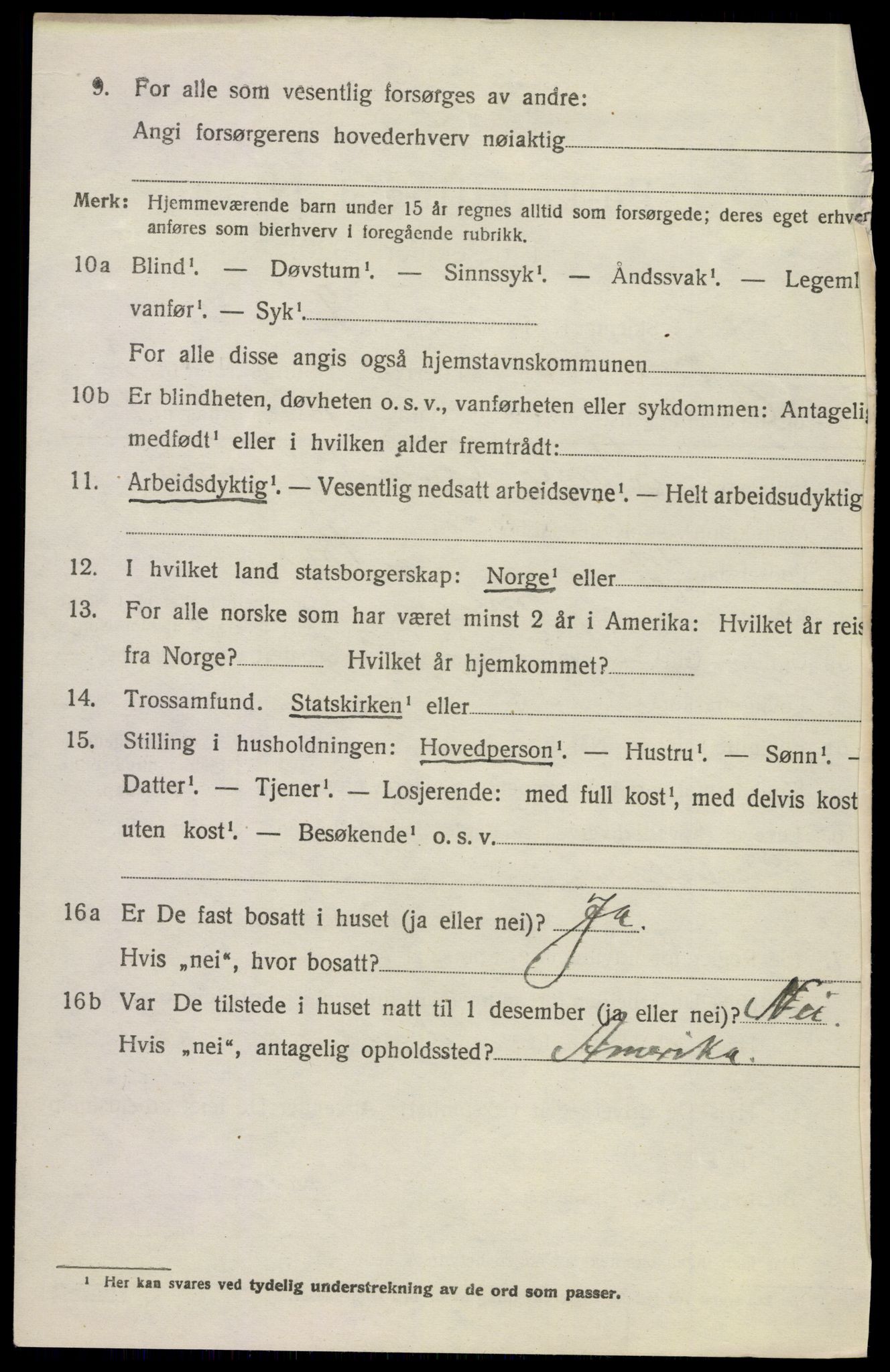 SAKO, 1920 census for Tjøme, 1920, p. 3448