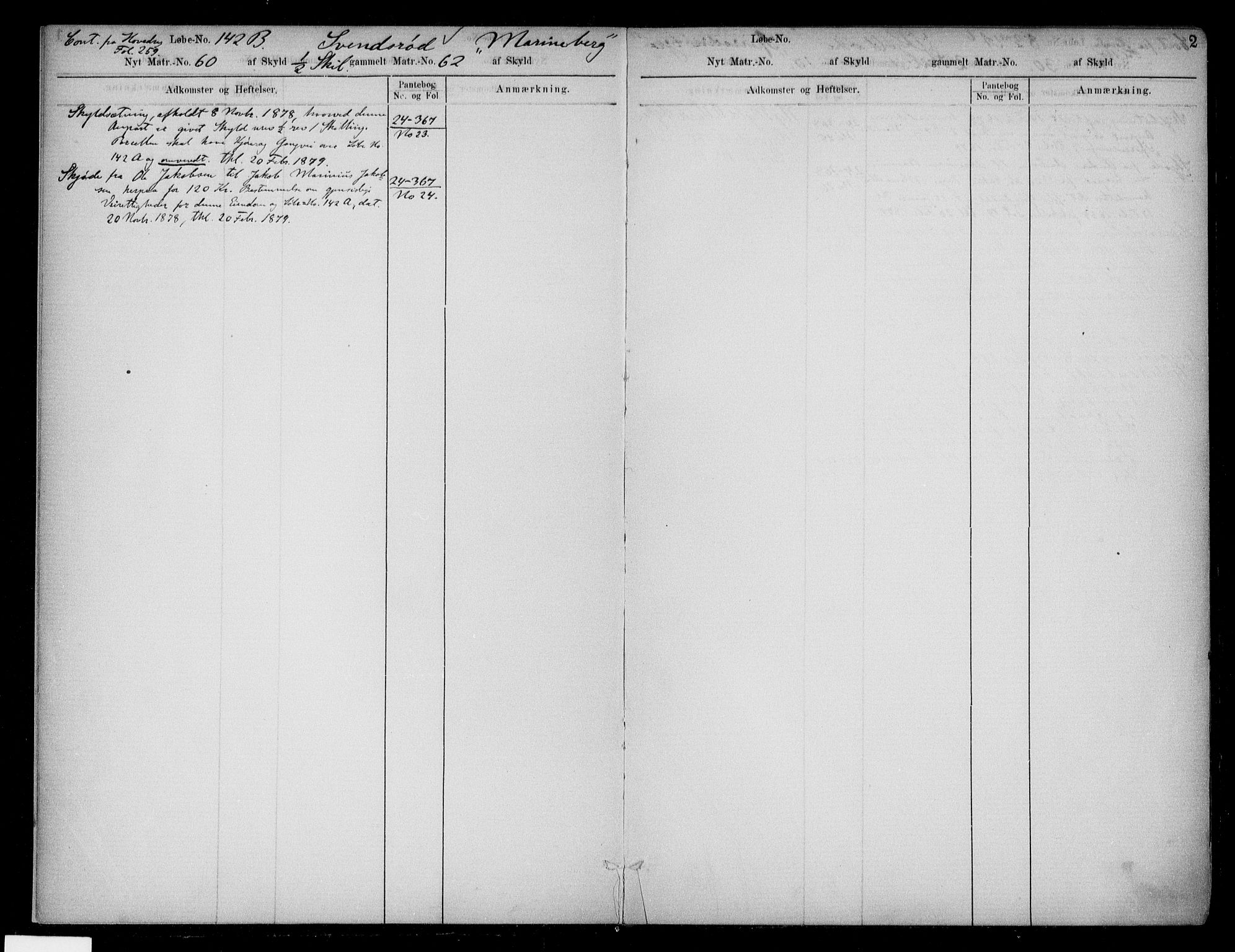 Søndre Jarlsberg sorenskriveri, SAKO/A-129/G/Gb/Gbc/L0010: Mortgage register no. III 10, 1850, p. 2