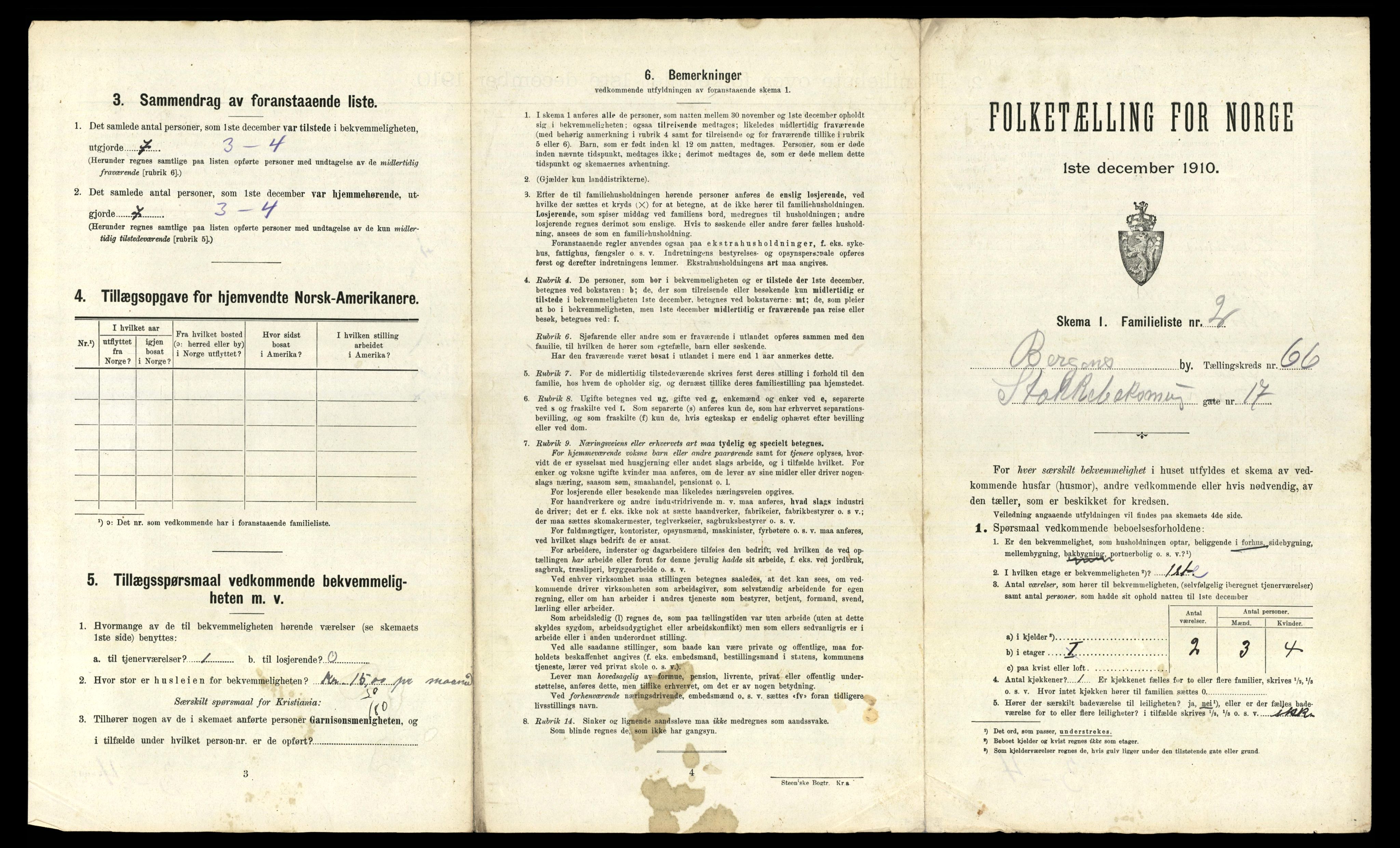 RA, 1910 census for Bergen, 1910, p. 22879