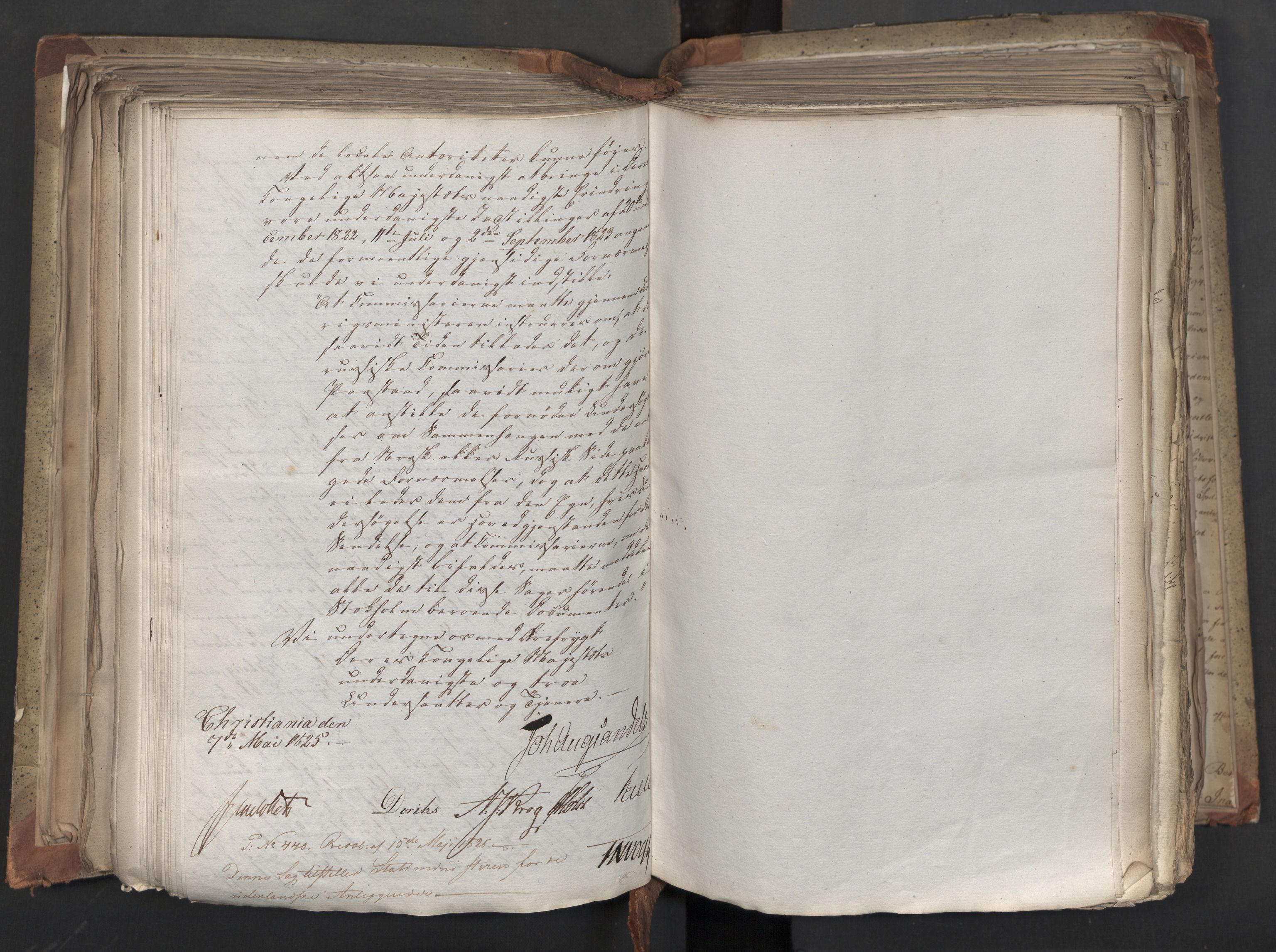Statsrådsavdelingen i Stockholm, AV/RA-S-1003/D/Da/L0042: Regjeringsinnstillinger nr. 2467-2705, 1825, p. 286
