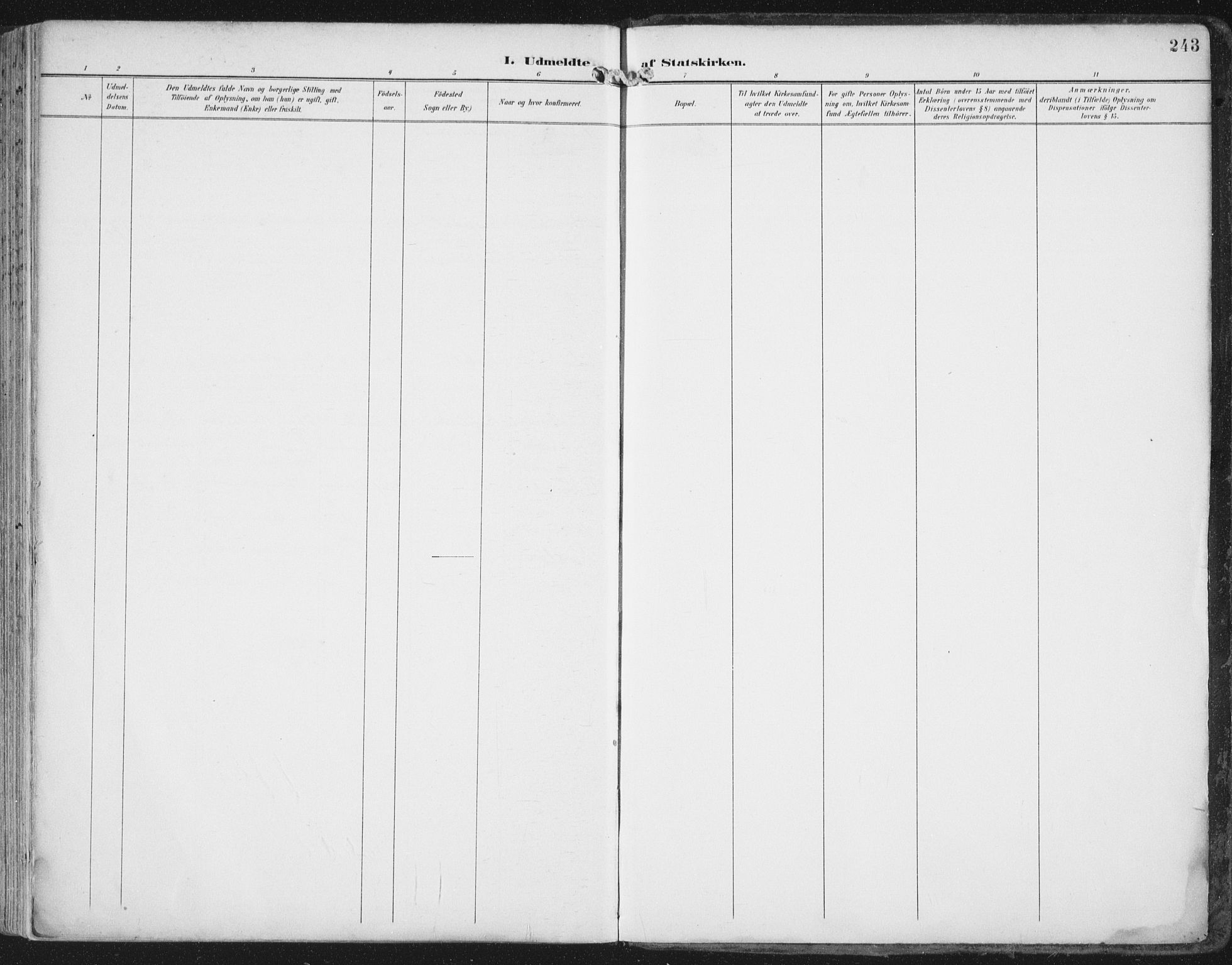 Ministerialprotokoller, klokkerbøker og fødselsregistre - Nord-Trøndelag, SAT/A-1458/786/L0688: Parish register (official) no. 786A04, 1899-1912, p. 243