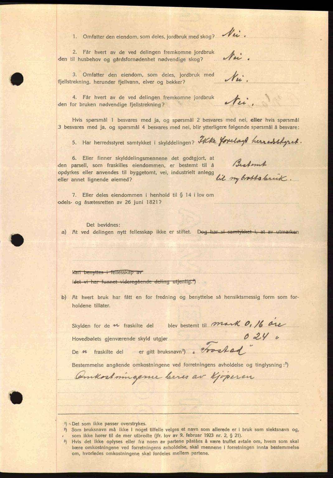 Romsdal sorenskriveri, AV/SAT-A-4149/1/2/2C: Mortgage book no. A14, 1943-1943, Diary no: : 938/1943